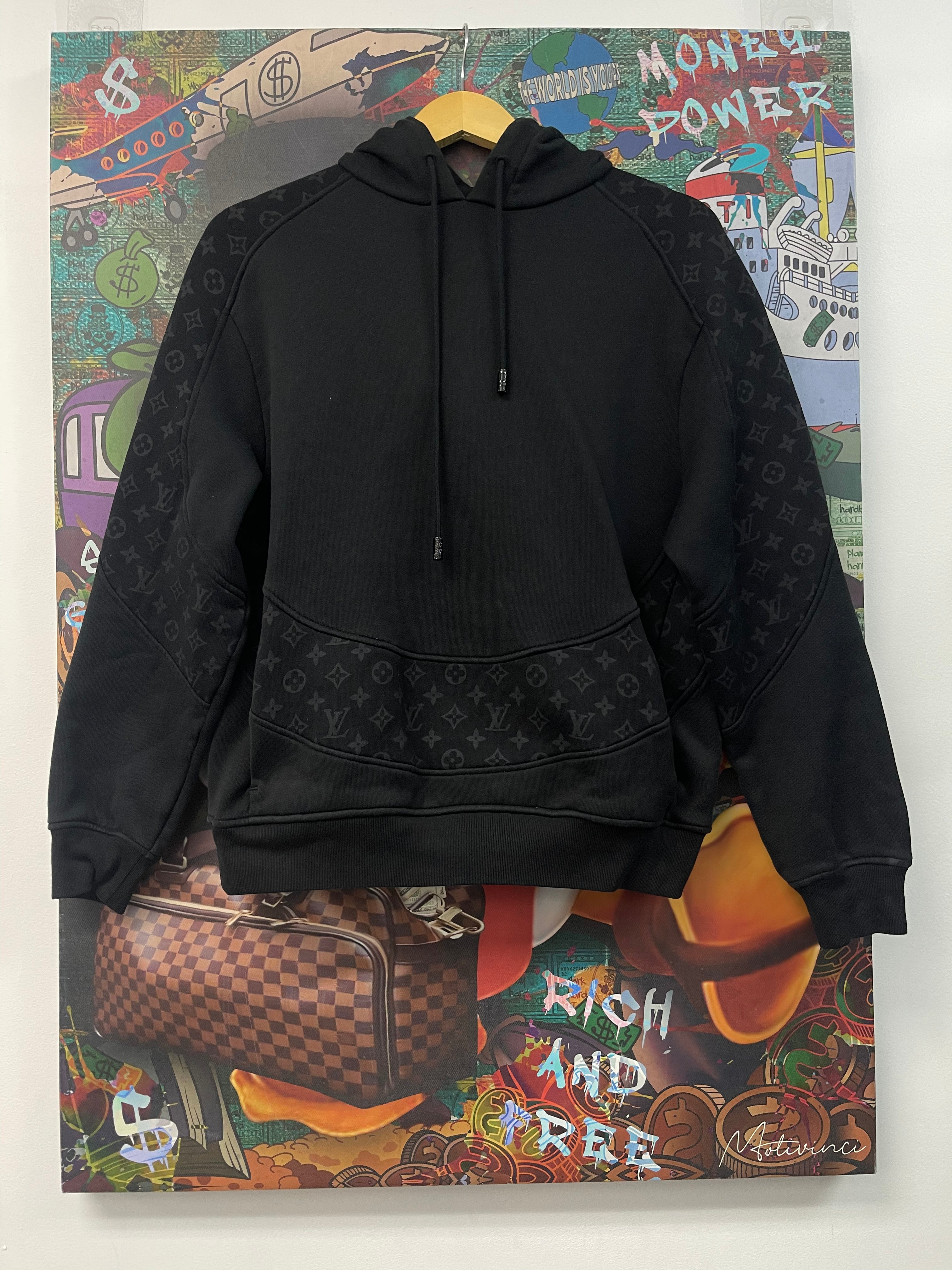 Louis Vuitton Black Monogram Hoodie