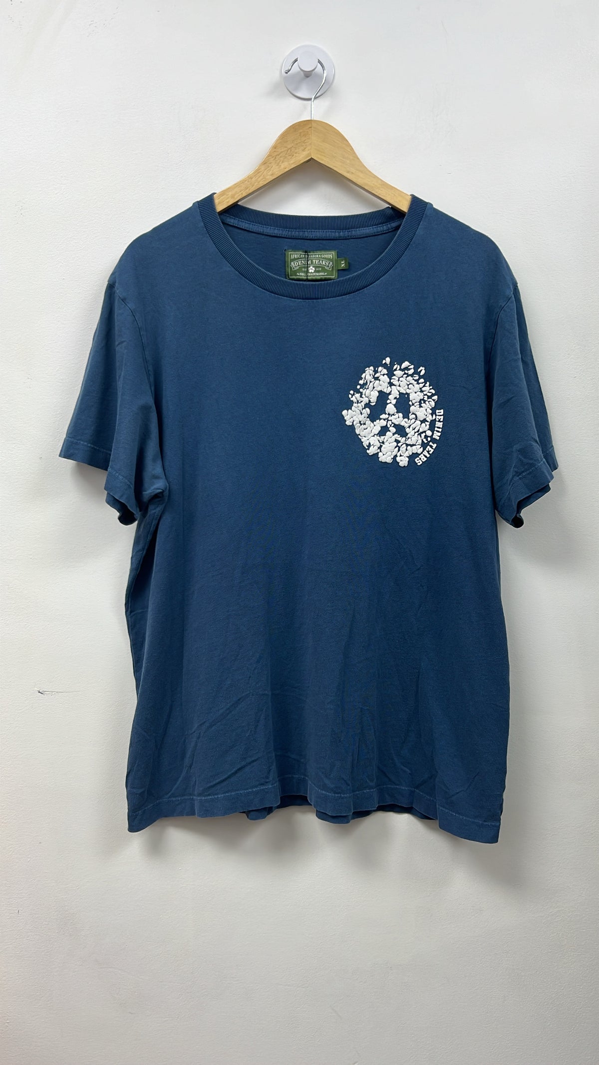 Denim Tears Blue White University Tee