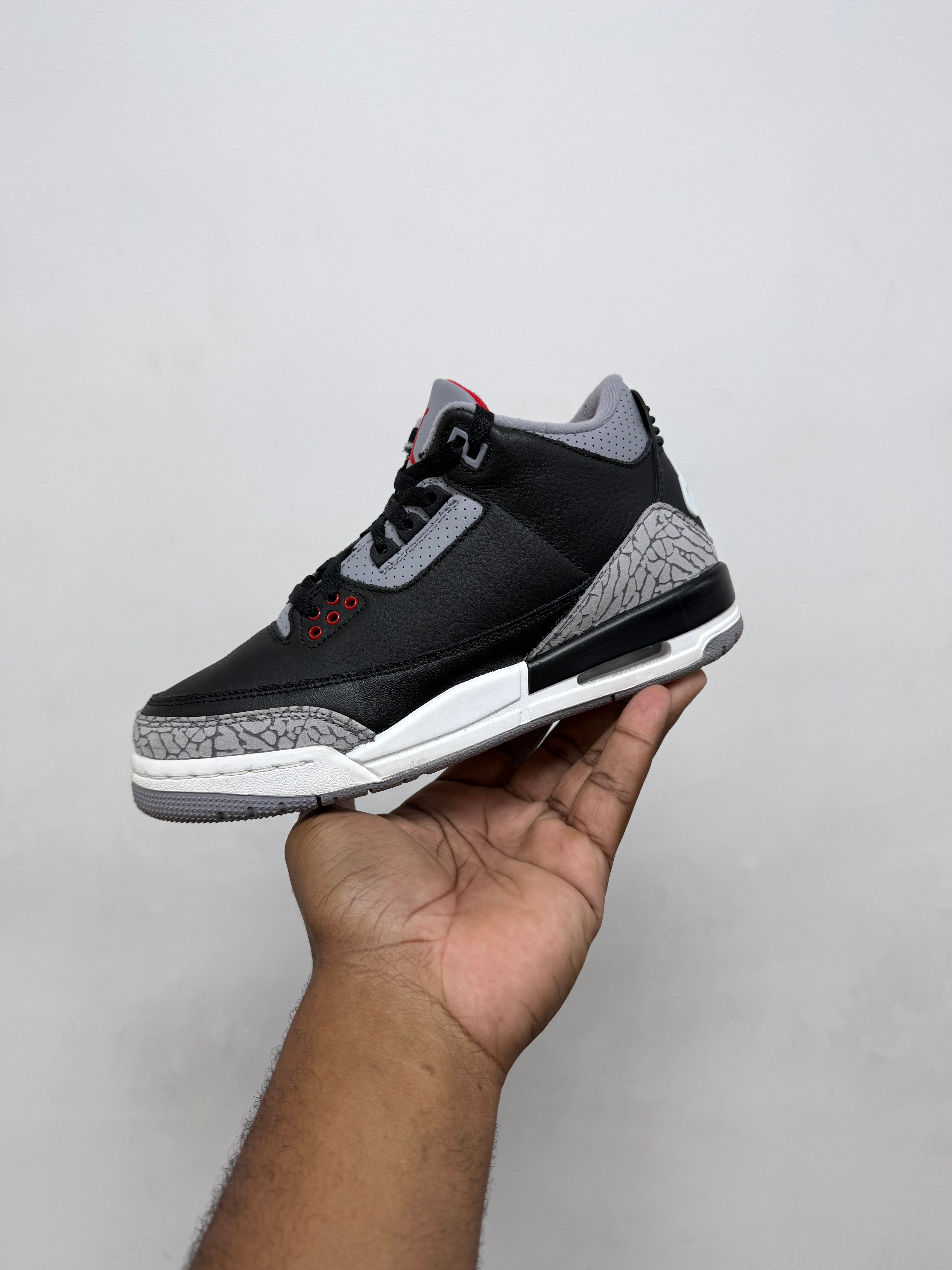Jordan 3 Black Cement Sneakers