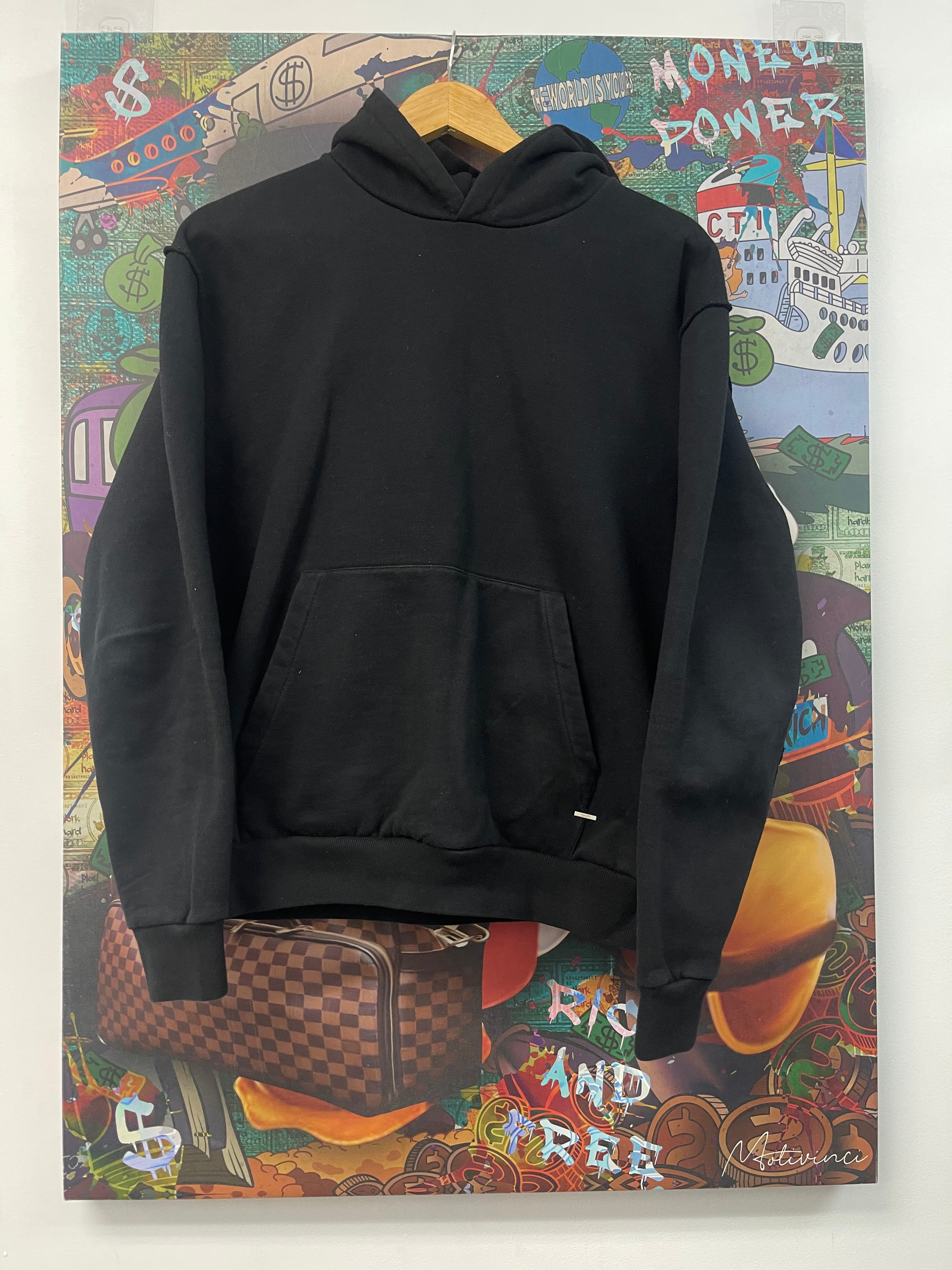 Louis Vuitton Black Staple Edition Hoodie
