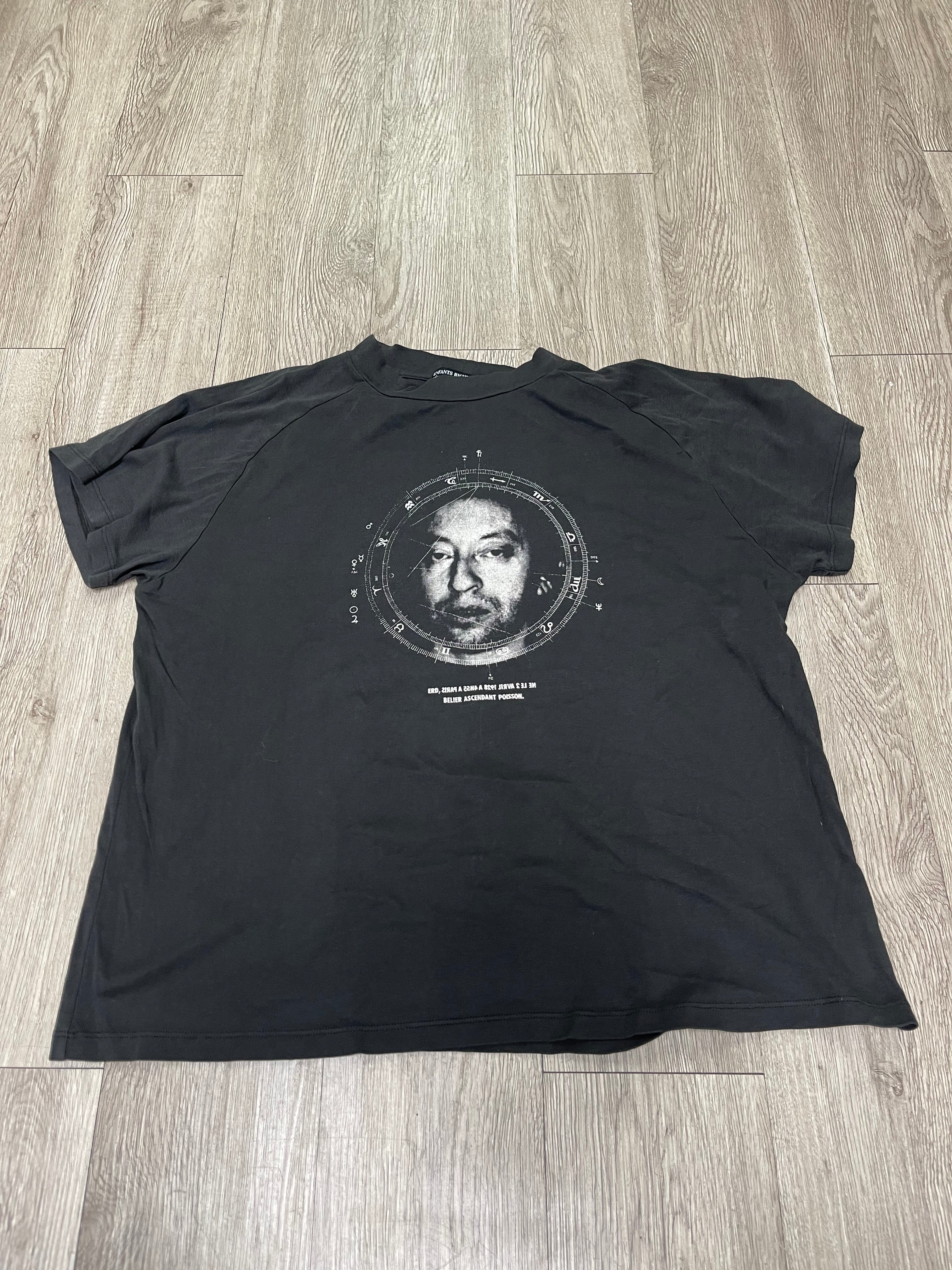 ENFANTS RICHES DÉPRIMÉS Grey Serge Raglan Tee