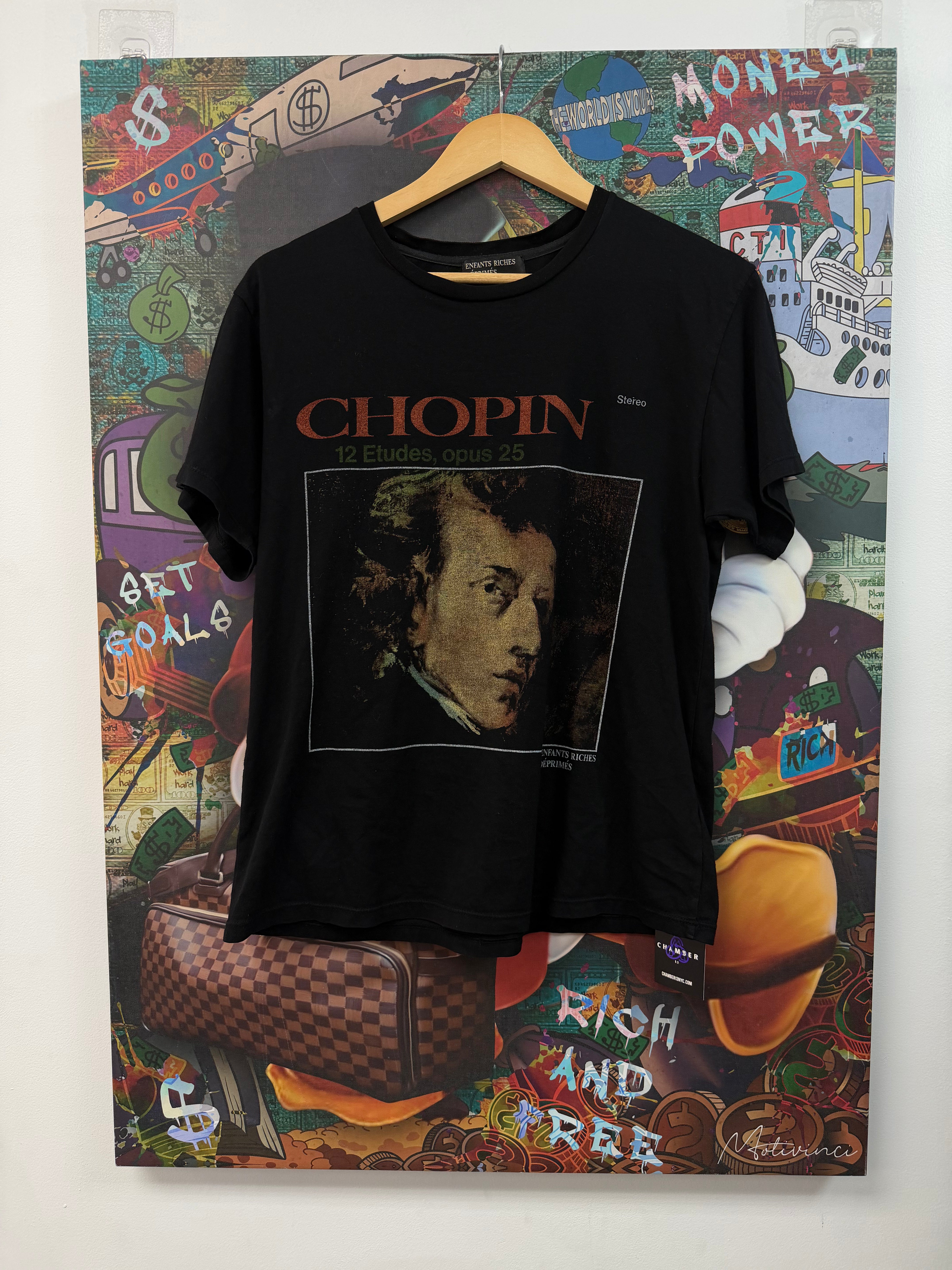 ENFANTS RICHES DÉPRIMÉS Black Choppin Tee