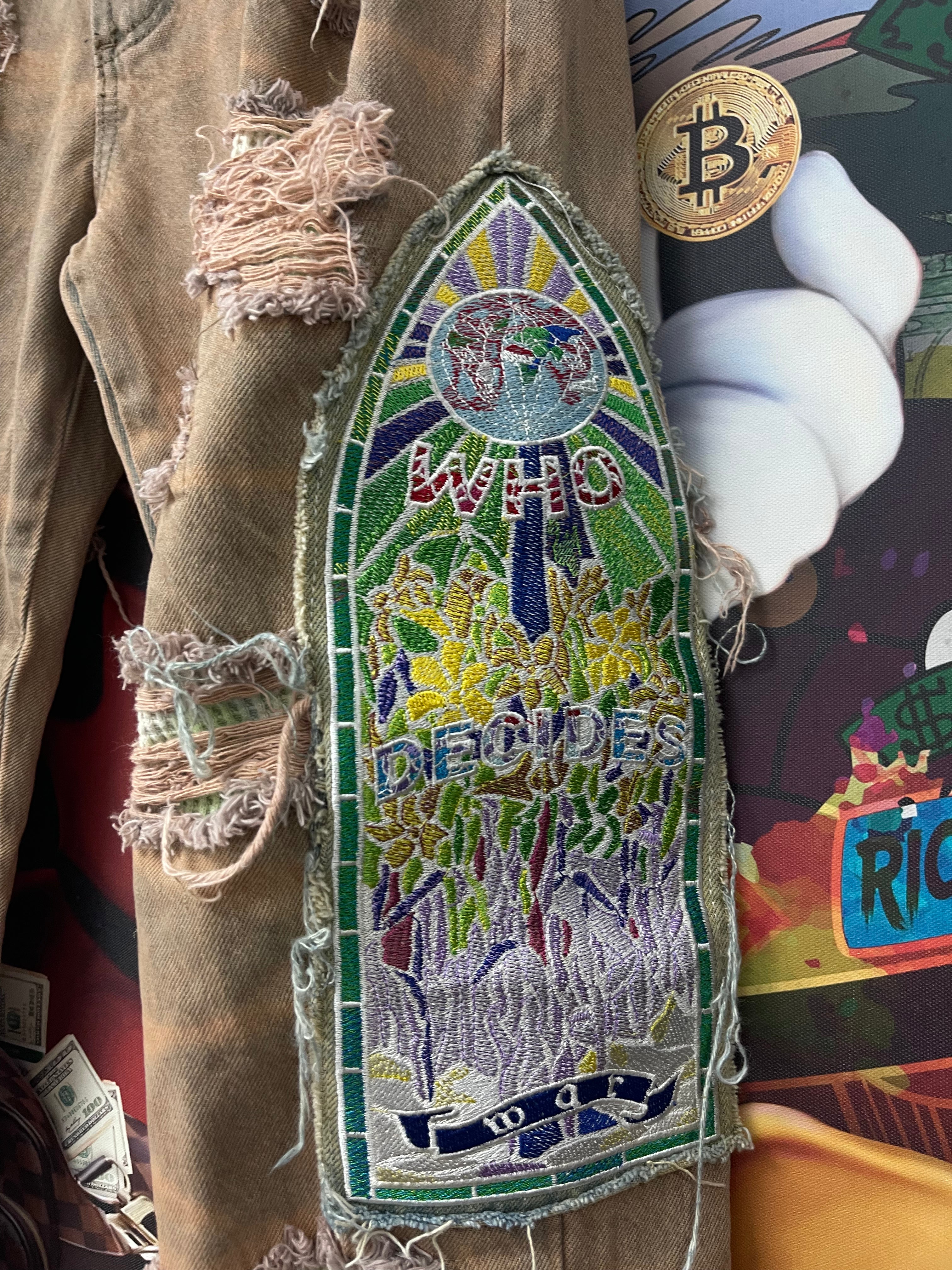 WDW Tan Fushion Denim Jeans Used
