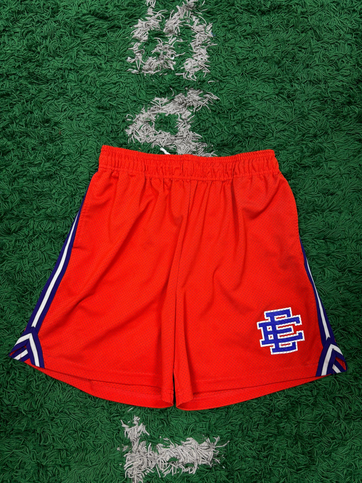 EE Shorts Red Purple  Used Xlarge