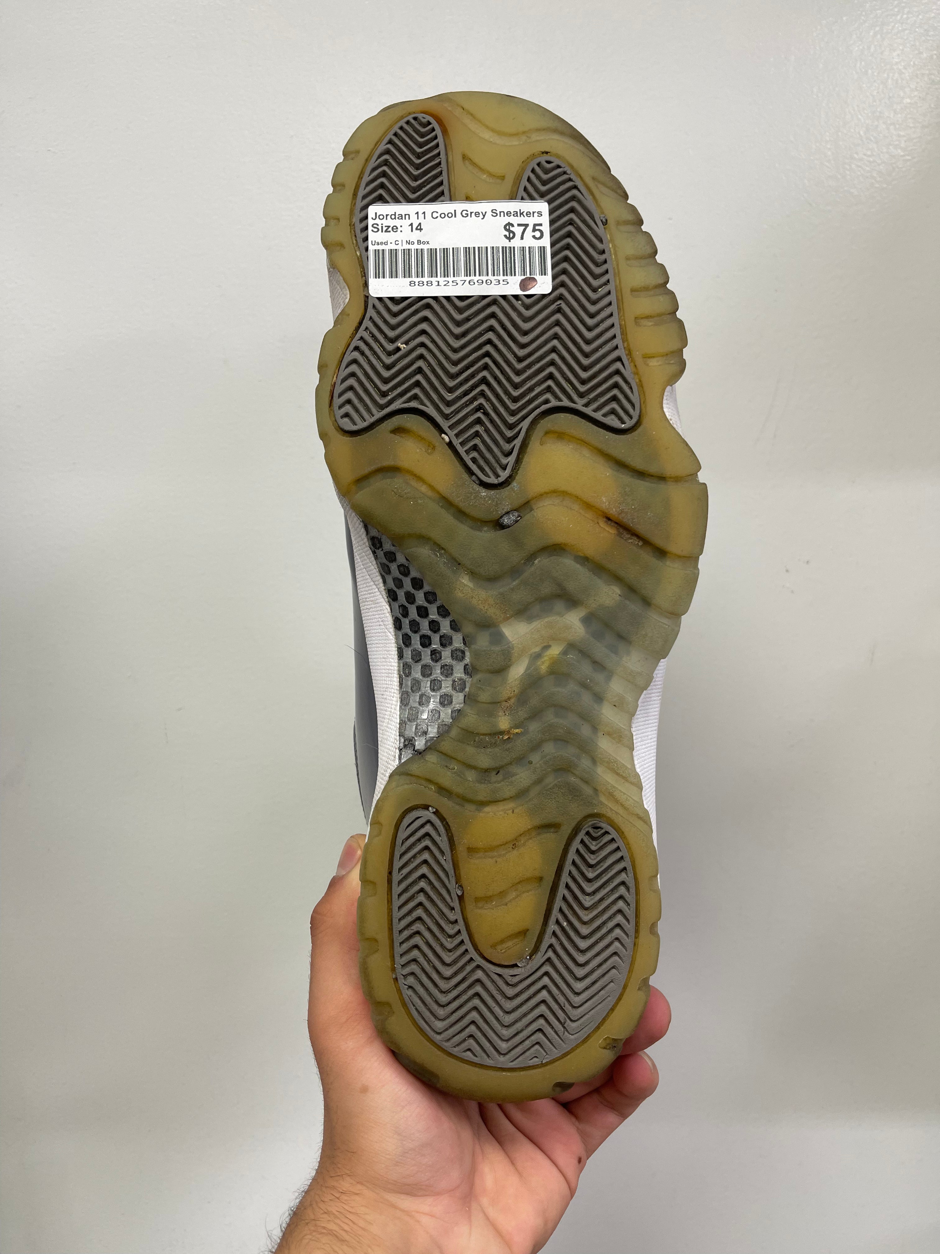 Jordan 11 Cool Grey Sneakers