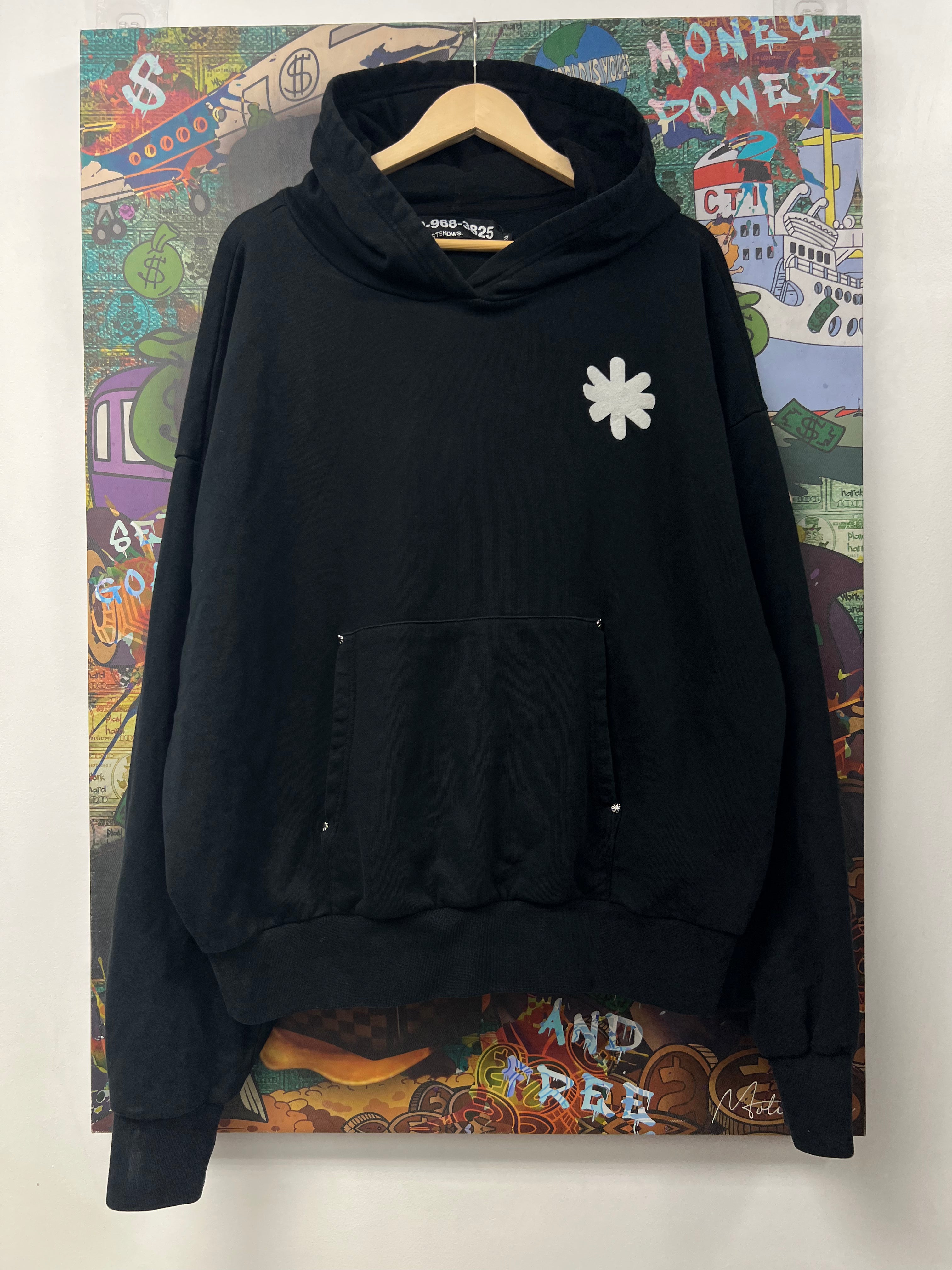LOST SHDWS Black Single Layer Hoodie
