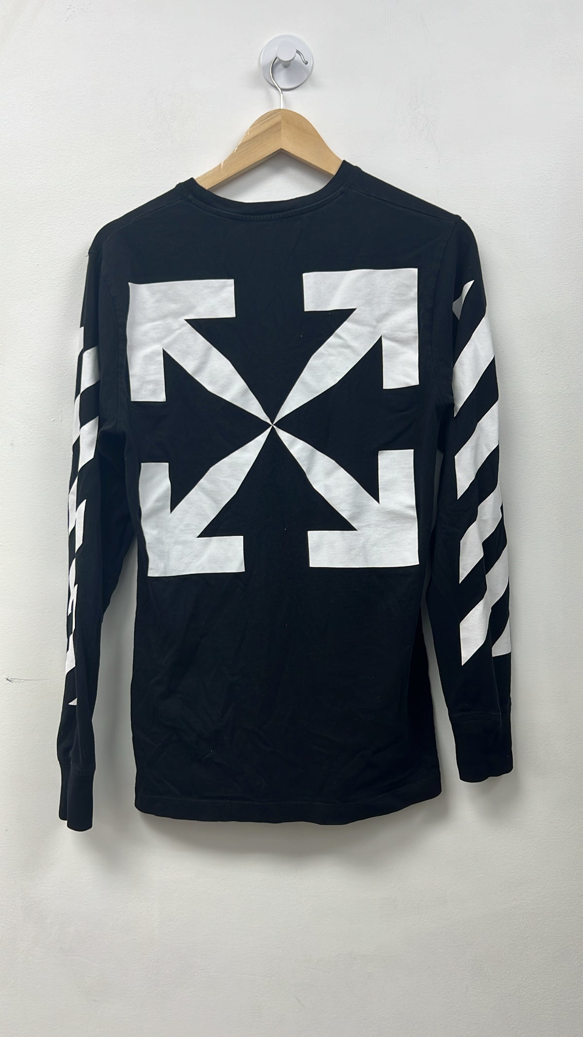 Off-White Black Blue Mona Lisa Long Sleeve