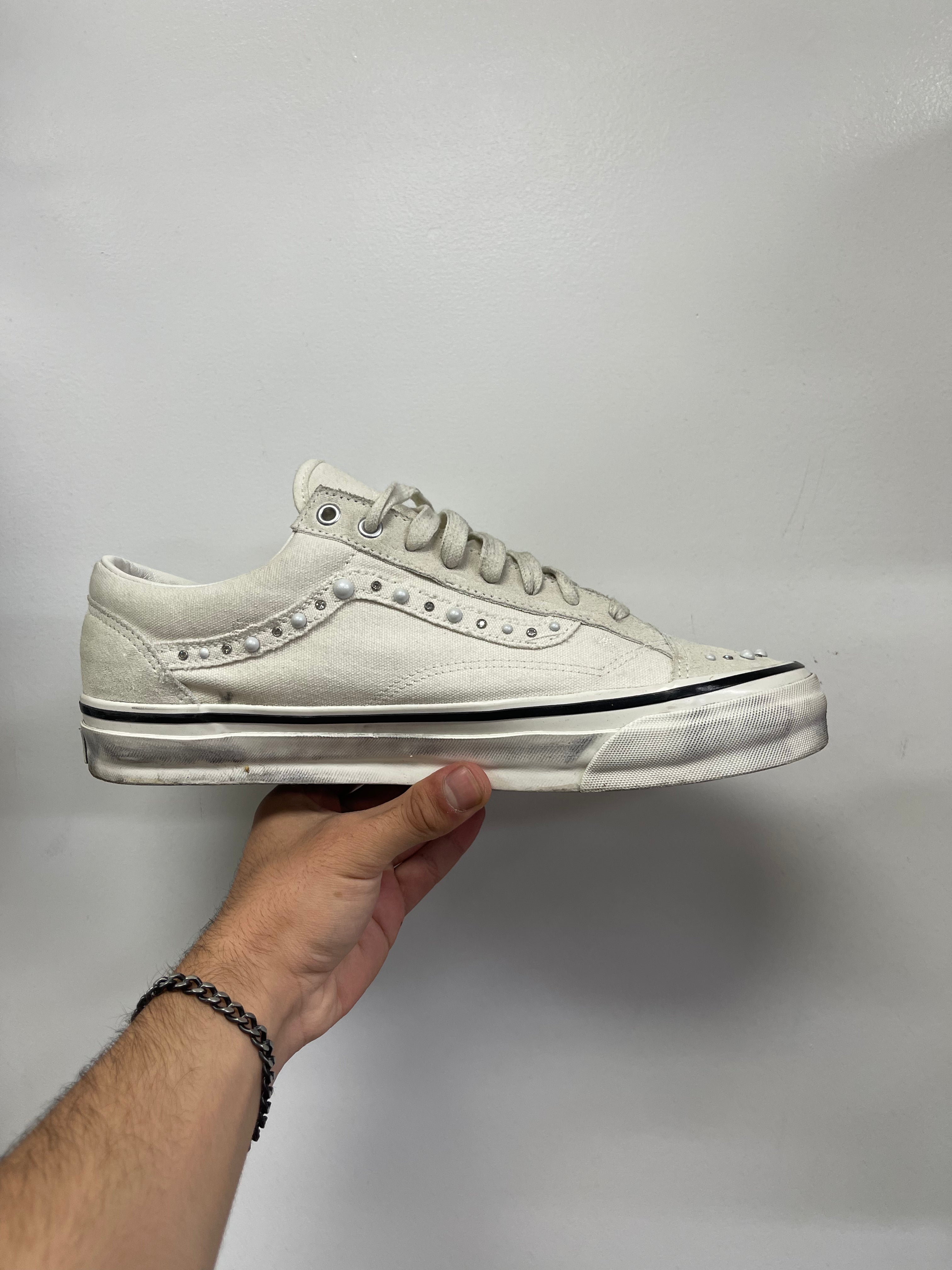 Vans Pearlized White Marshmello Sneakers