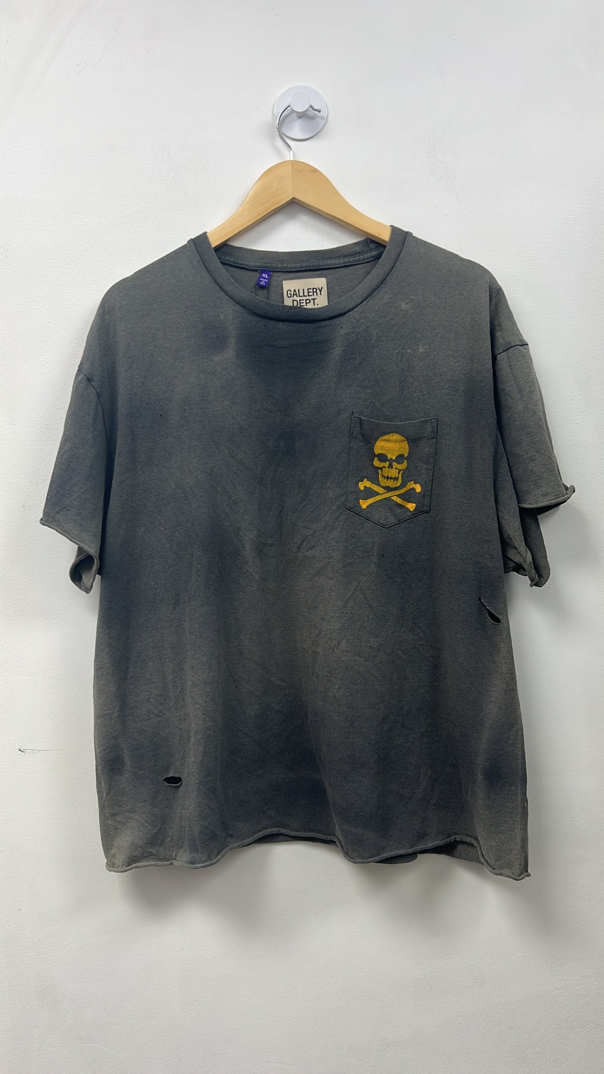 Gallery Dept Sunfaded Skull Tee