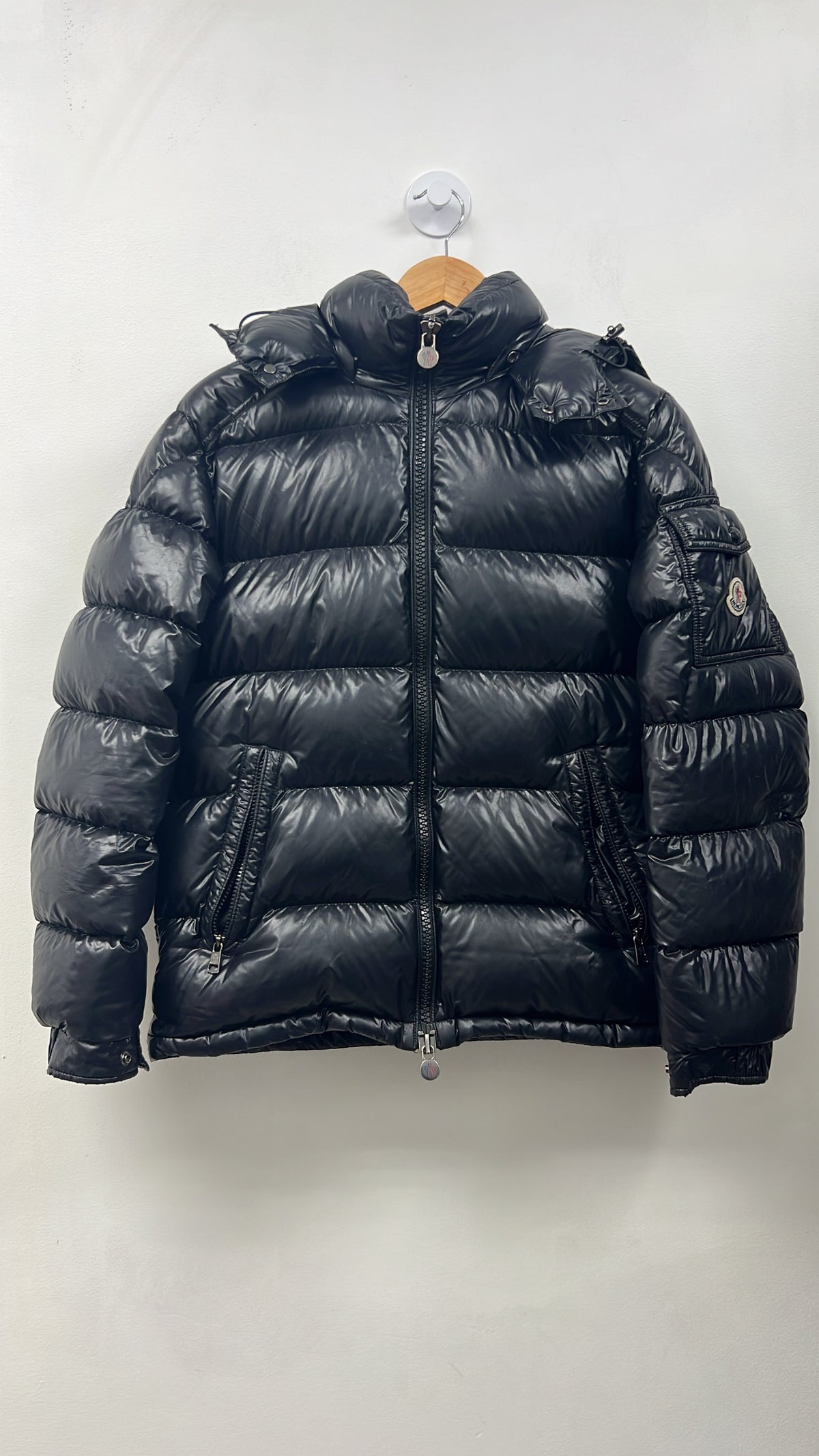 Moncler Black Maya Puffer Jacket