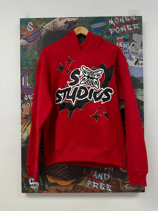 SB Studios Hoodie Red