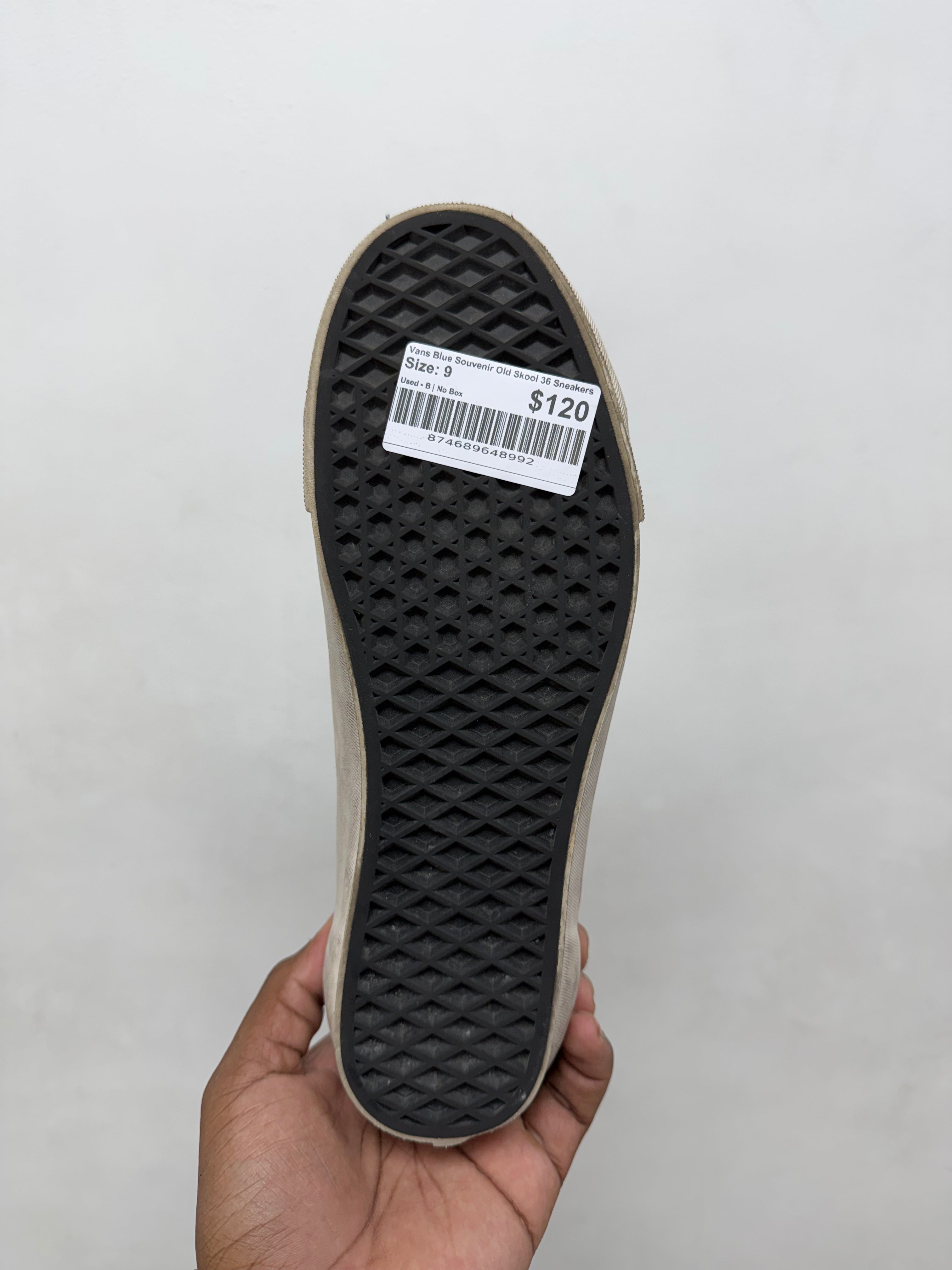 Vans Blue Souvenir Old Skool 36 Sneakers