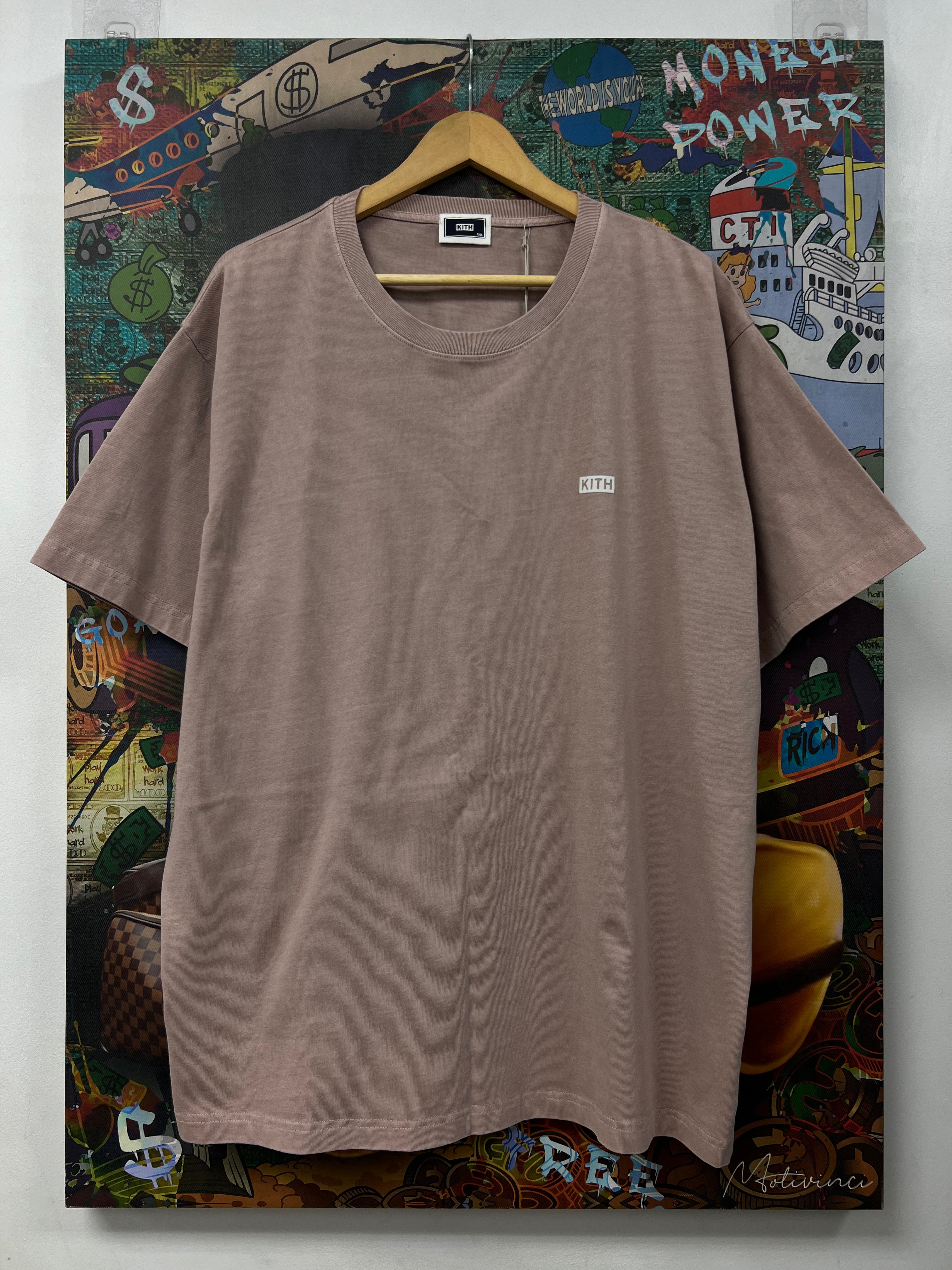 Kith SS Lax Salmon Pink Tee