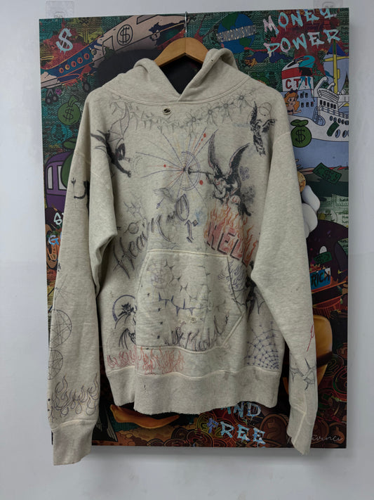 Saint Michael x Dr. Woo Hoodie New Large N/A