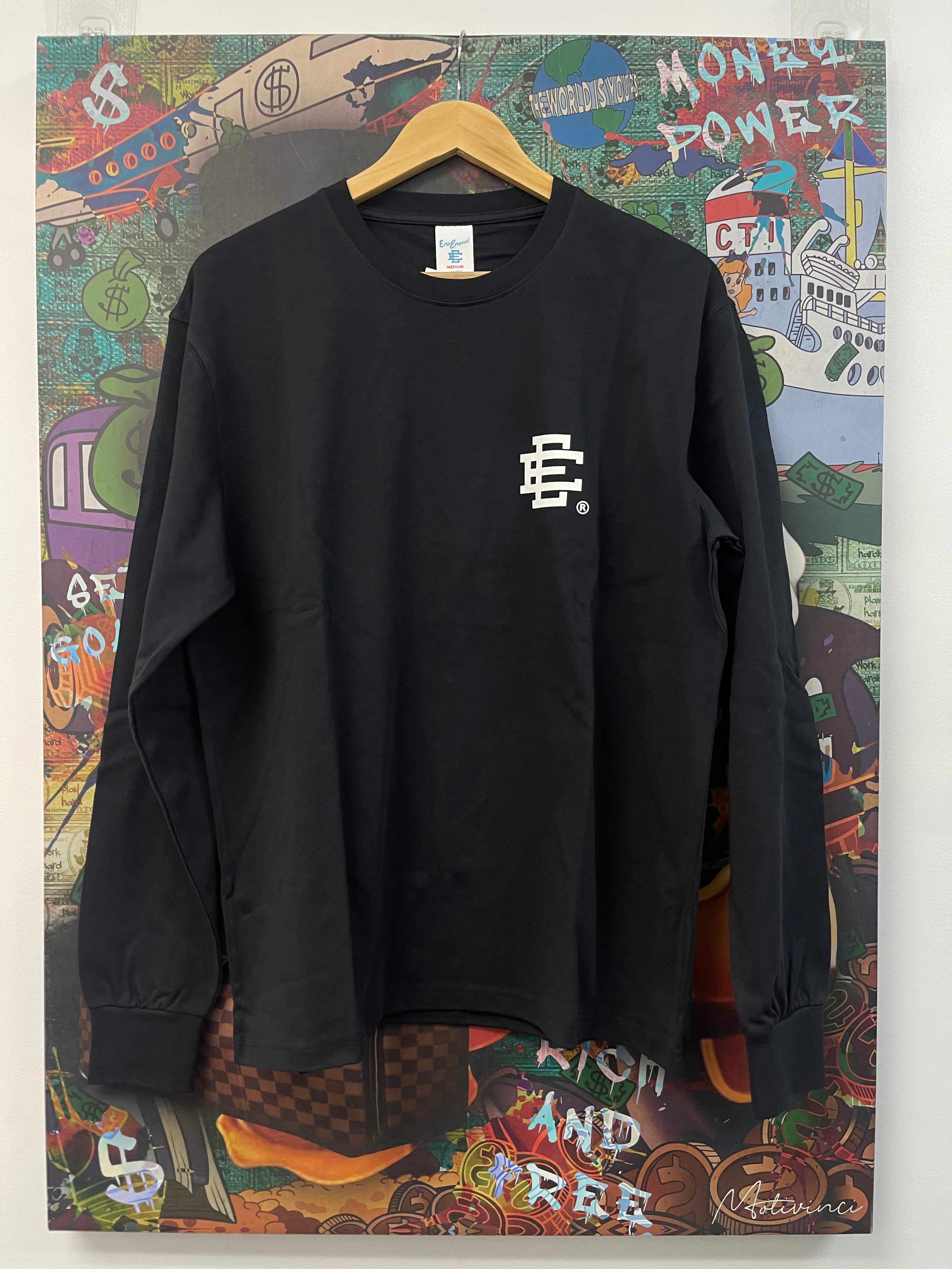 Eric Emanuel Black White  LS Shirt