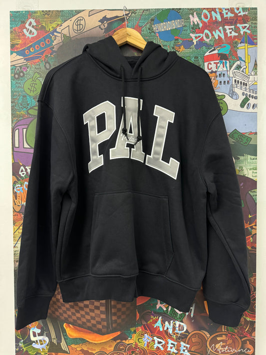 GAP Palace Hoodie Black Grey New Medium In Plastic
