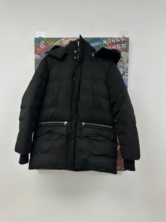 Mackage Jacket Black Fur Used Large N/A (Conditional)