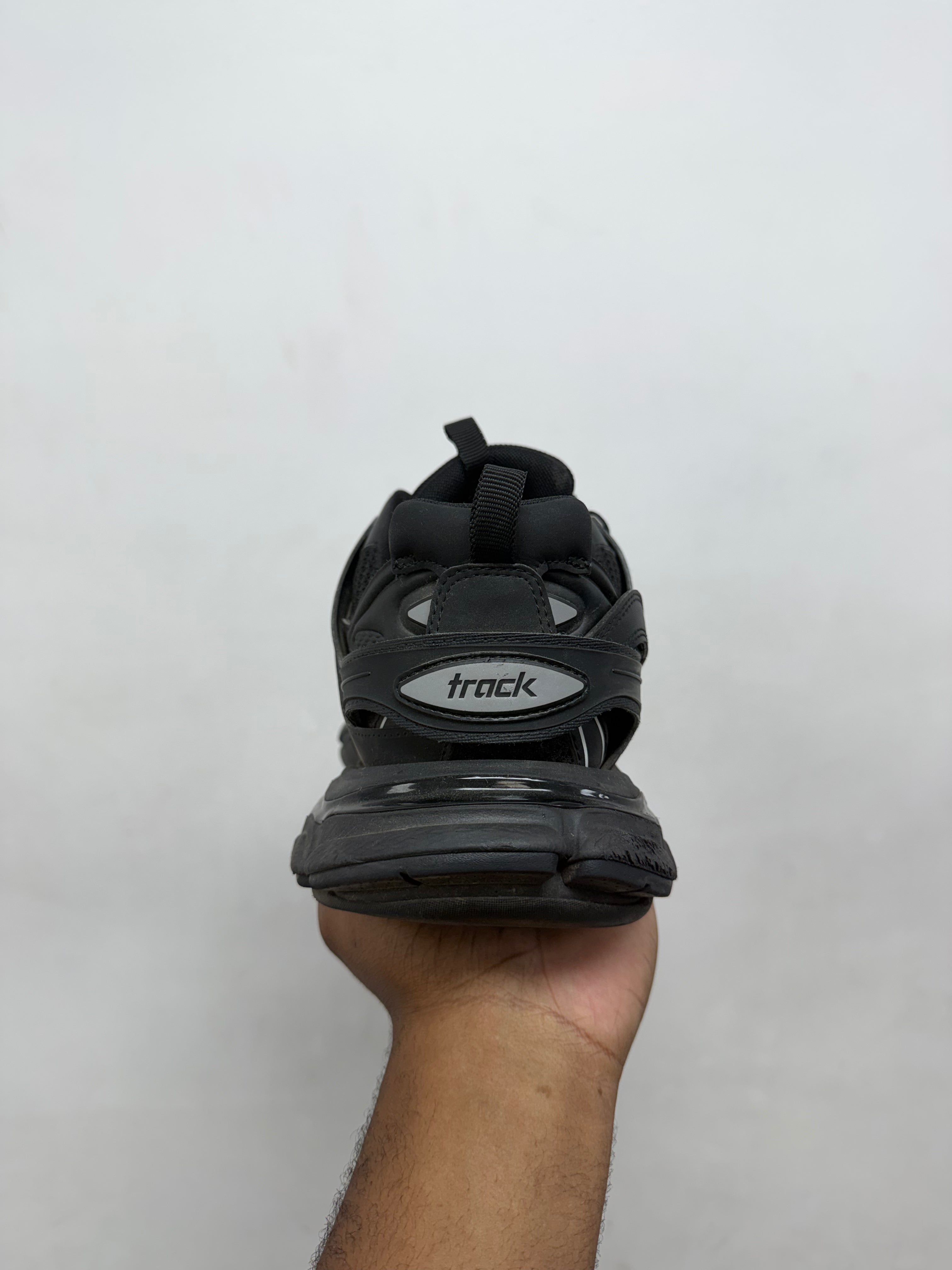 Balenciaga Black Track Runner Sneakers