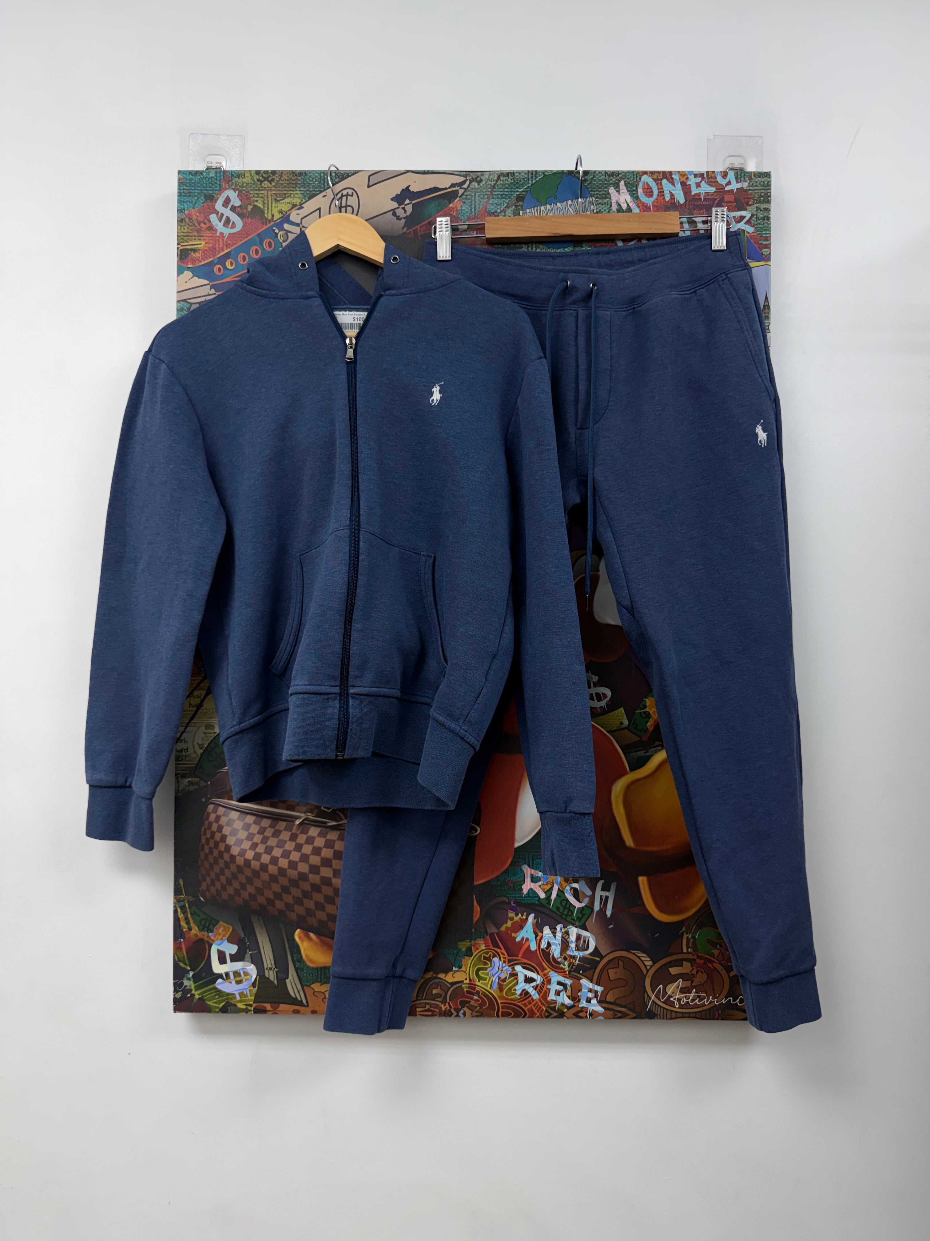Polo Powder Blue Tech Sweatsuit