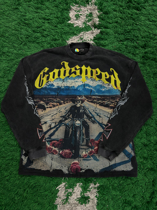 Godspeed LS Long Lonely Road Lightly Worn Small