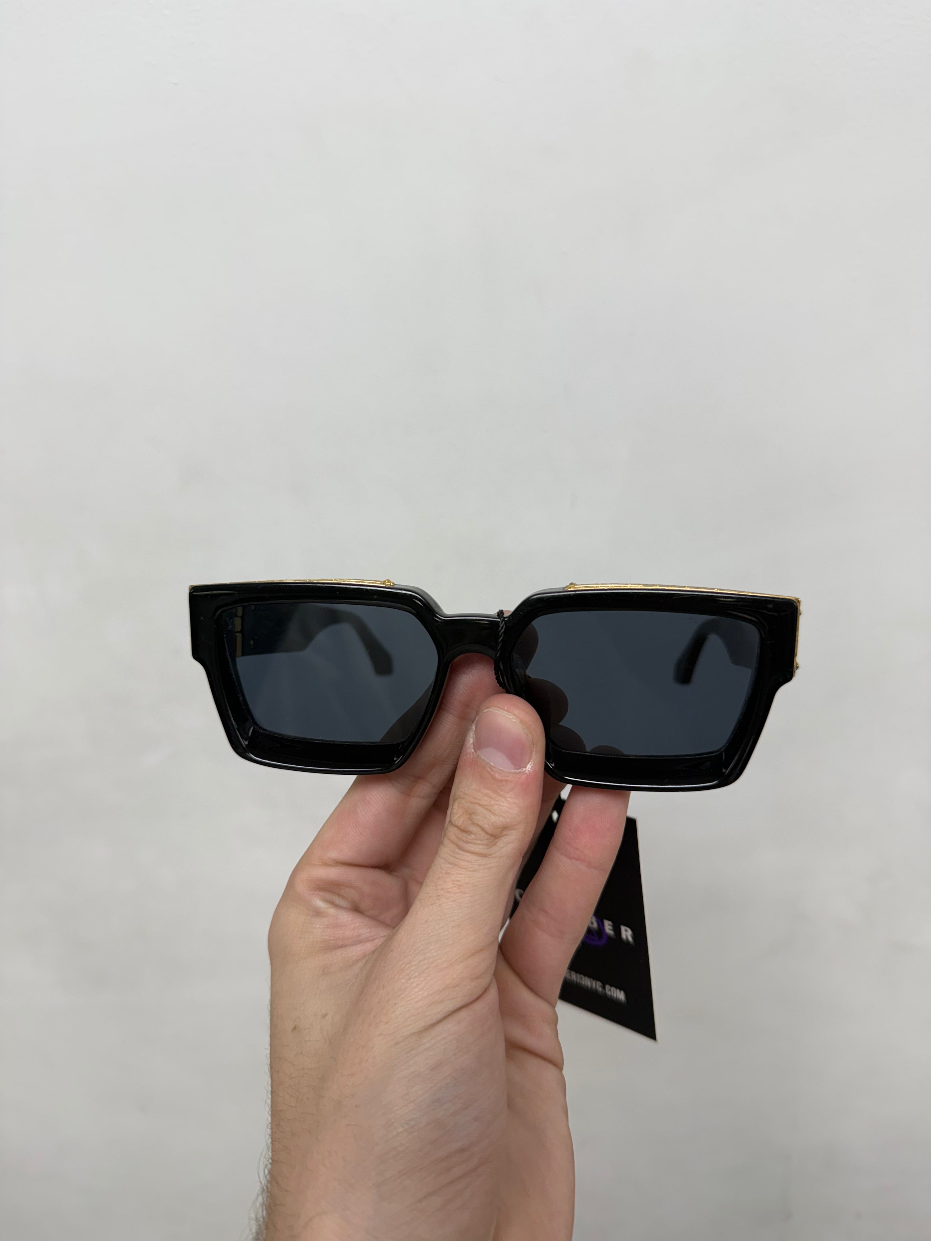 Louis Vuitton Black Millionaire Cyclone Sunglasses