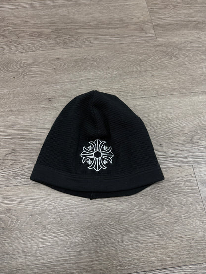 Chrome Hearts Black Plus Logo Skull Cap Beanie