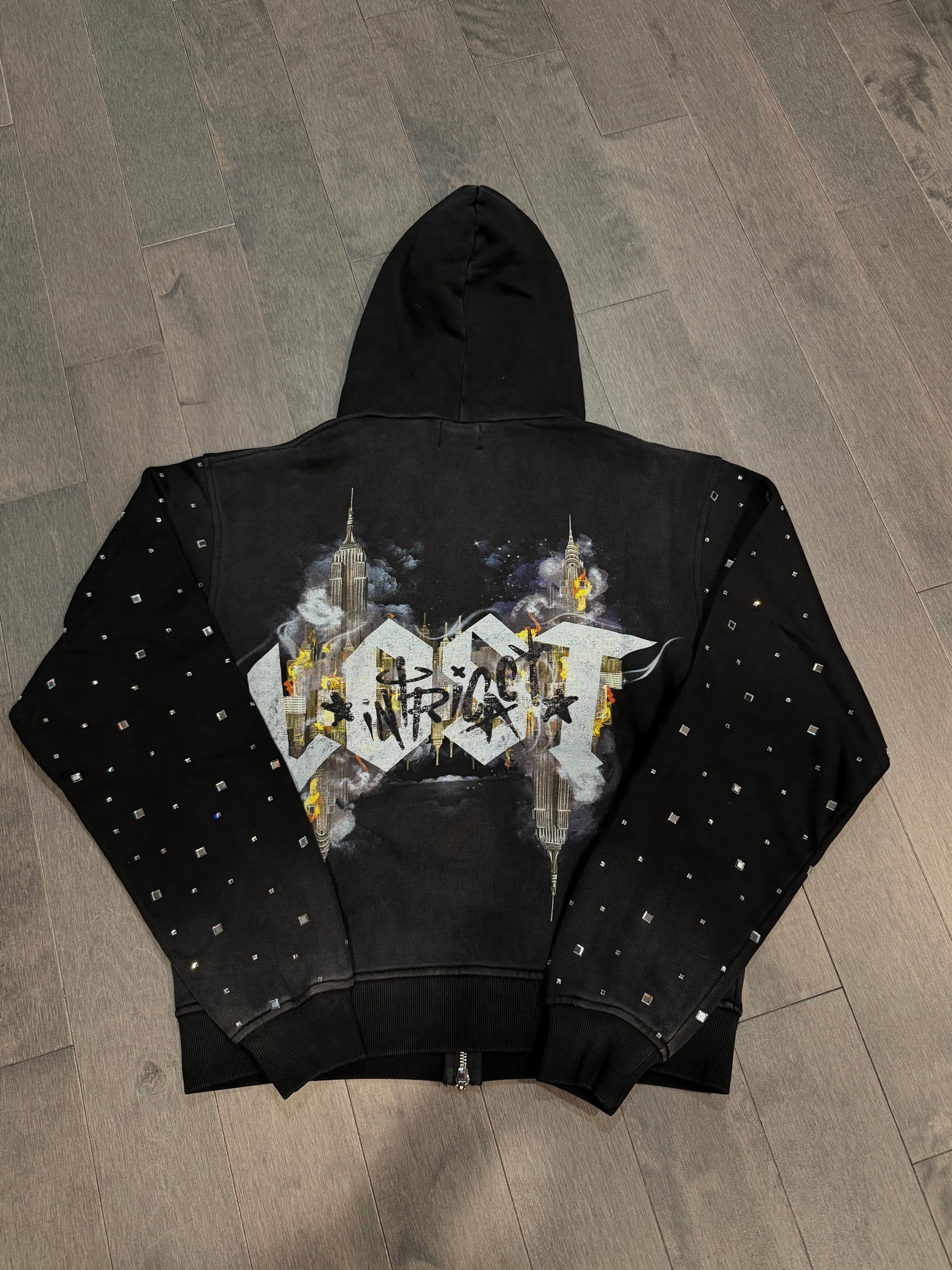 Lost Intricacy 'Afterlife' Black Zip Up Hoodie