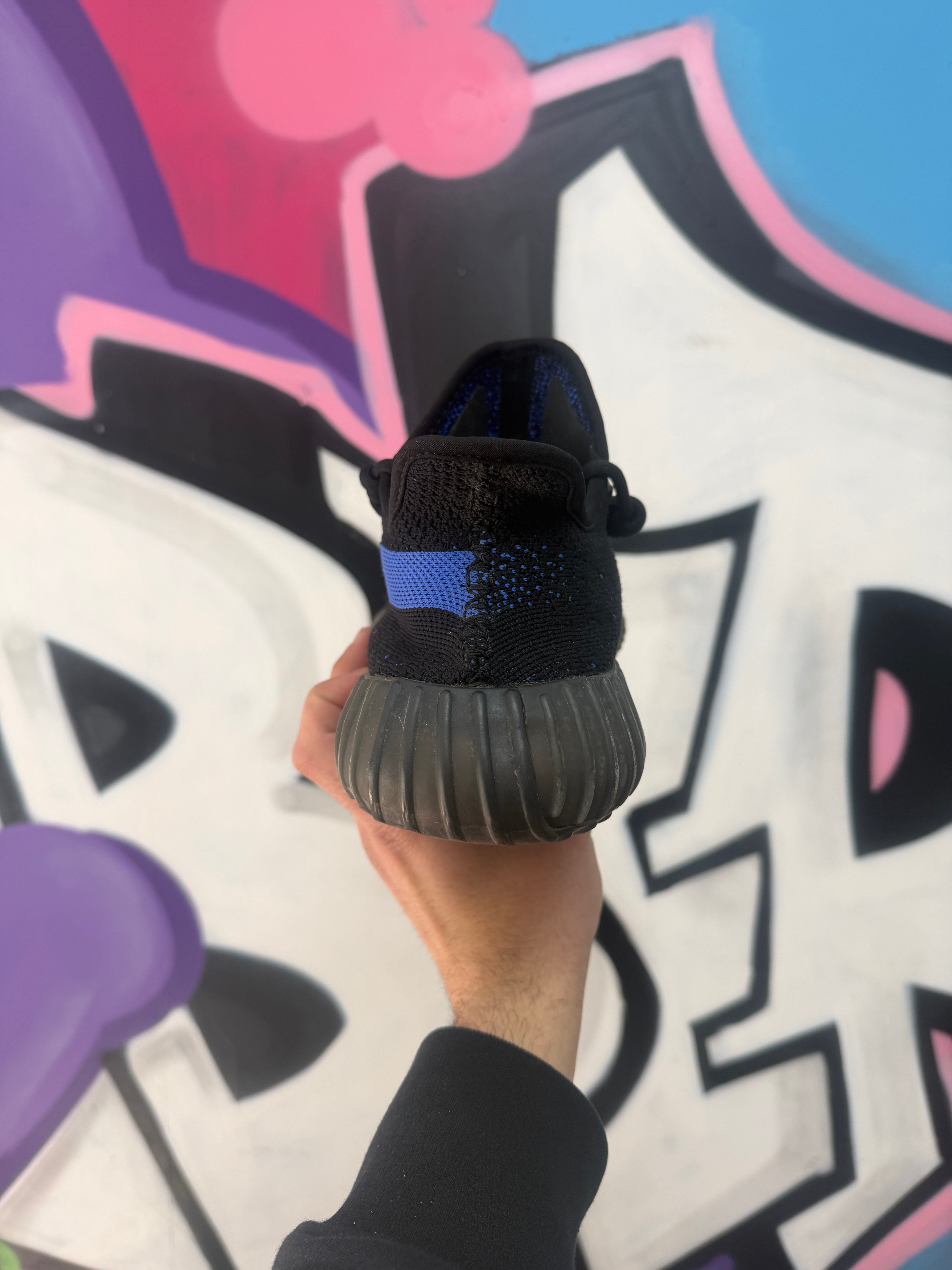 YZY 350 Dazzling Blue Sneakers