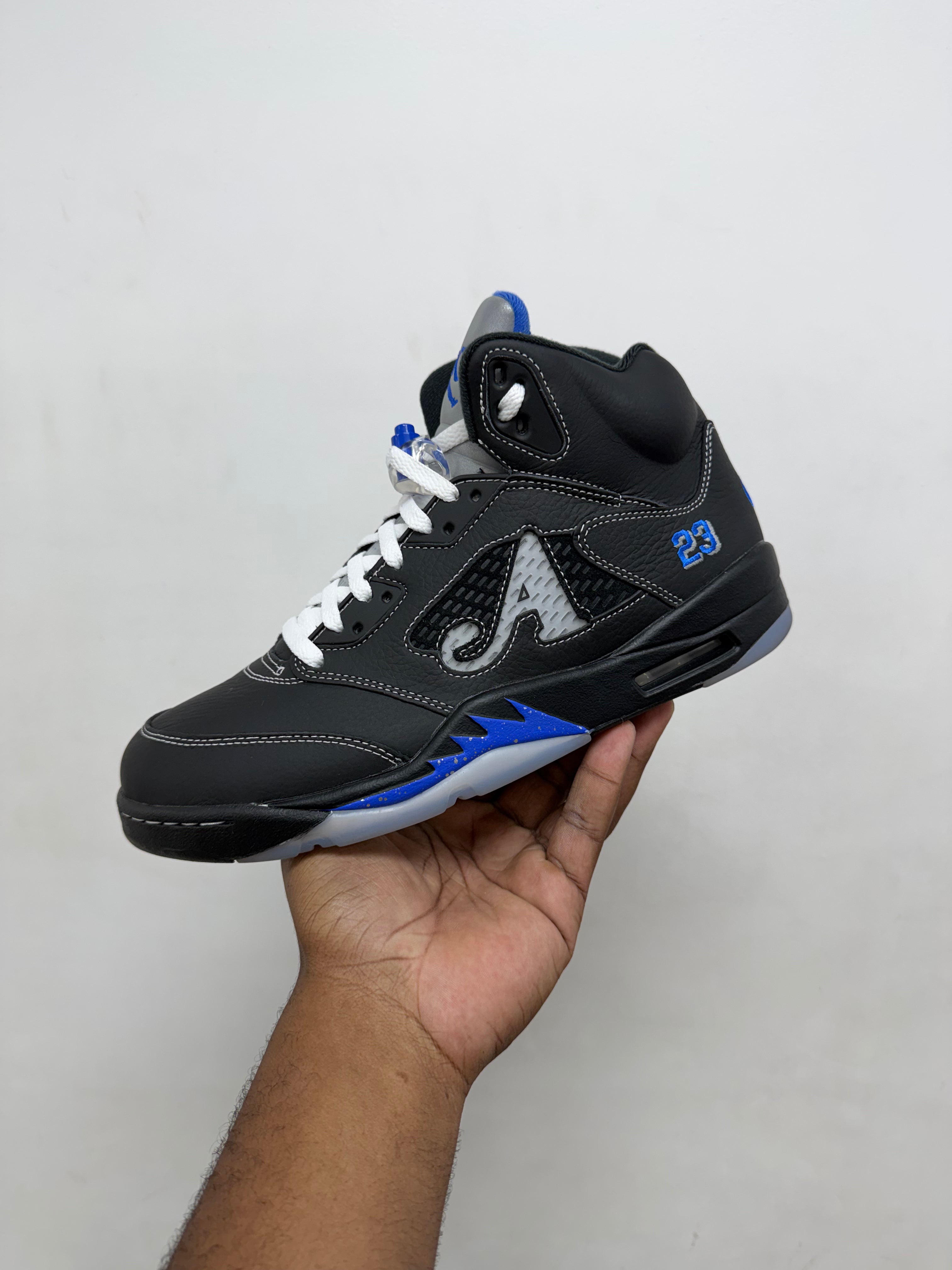 Jordan 5 x Awake Black Blue Sneakers