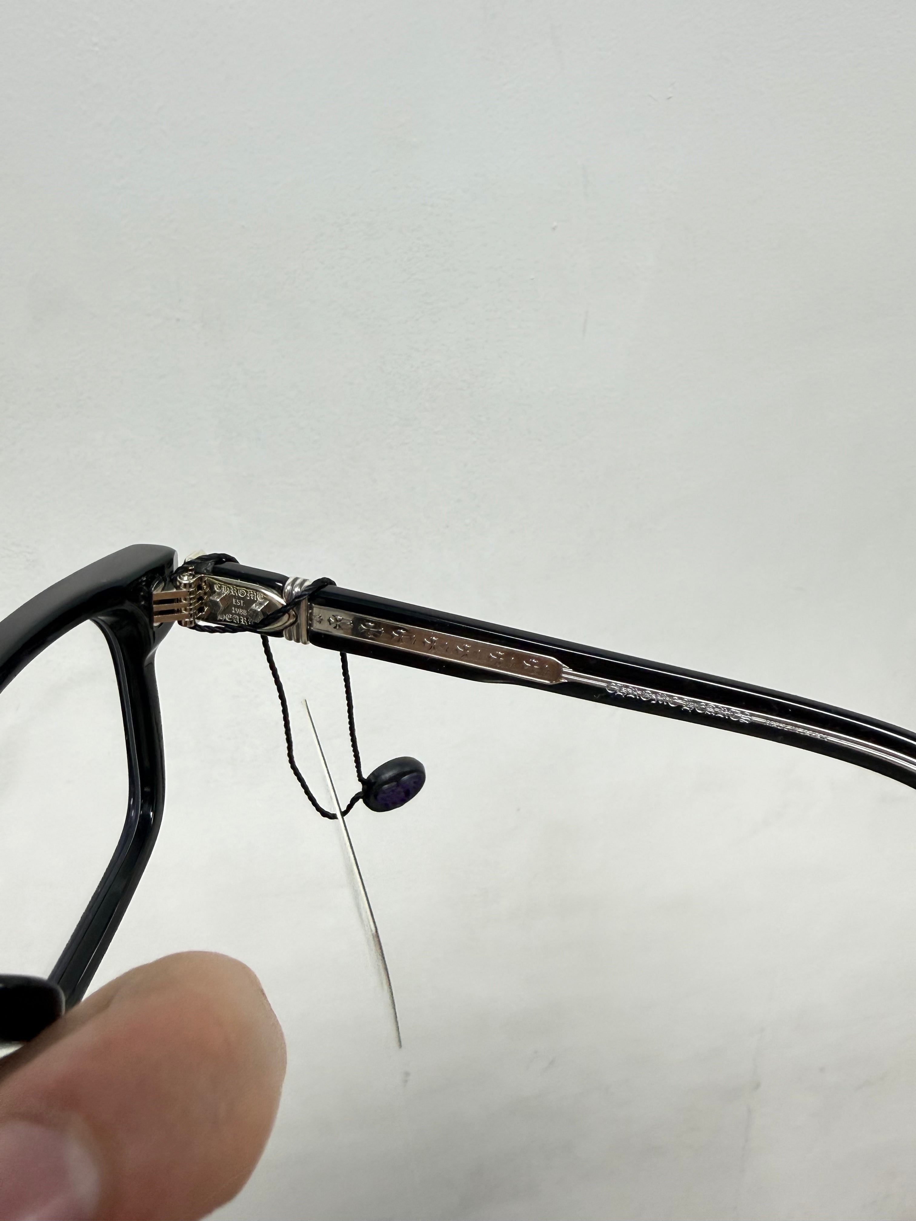 Chrome  Hearts Black Celibussy Glasses