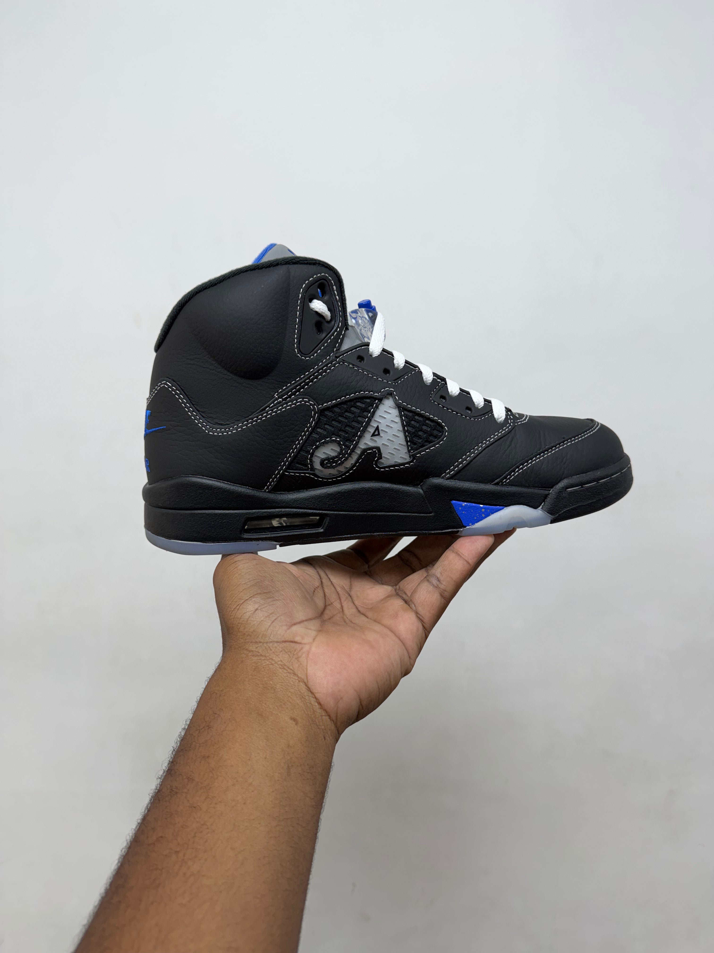 Jordan 5 x Awake Black Blue Sneakers