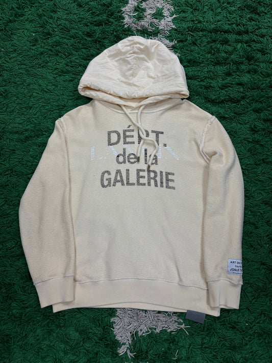 Lanvin Gallery Dept Hoodie Cream Used Large N/A