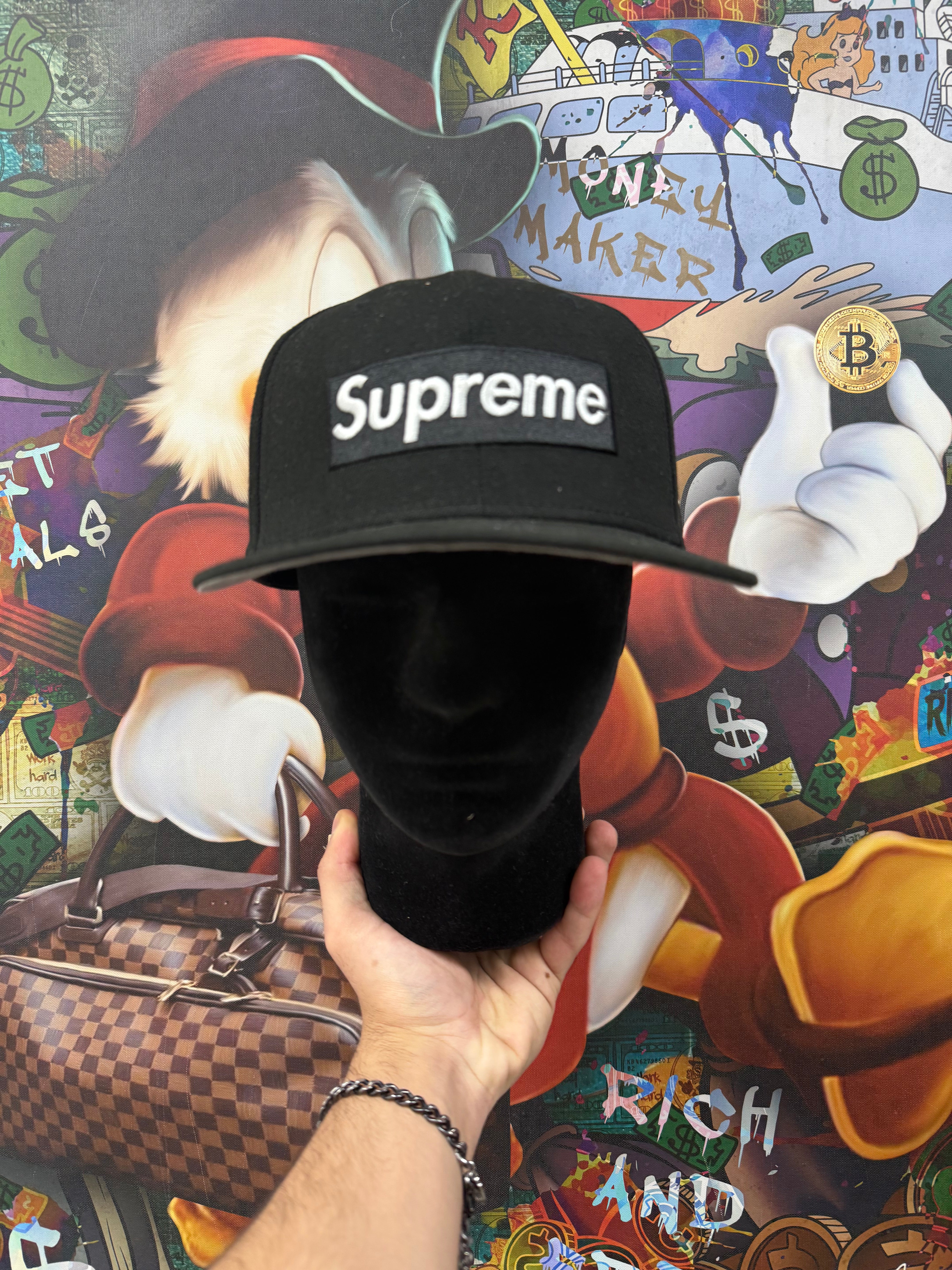 Supreme Black Box Logo Hat
