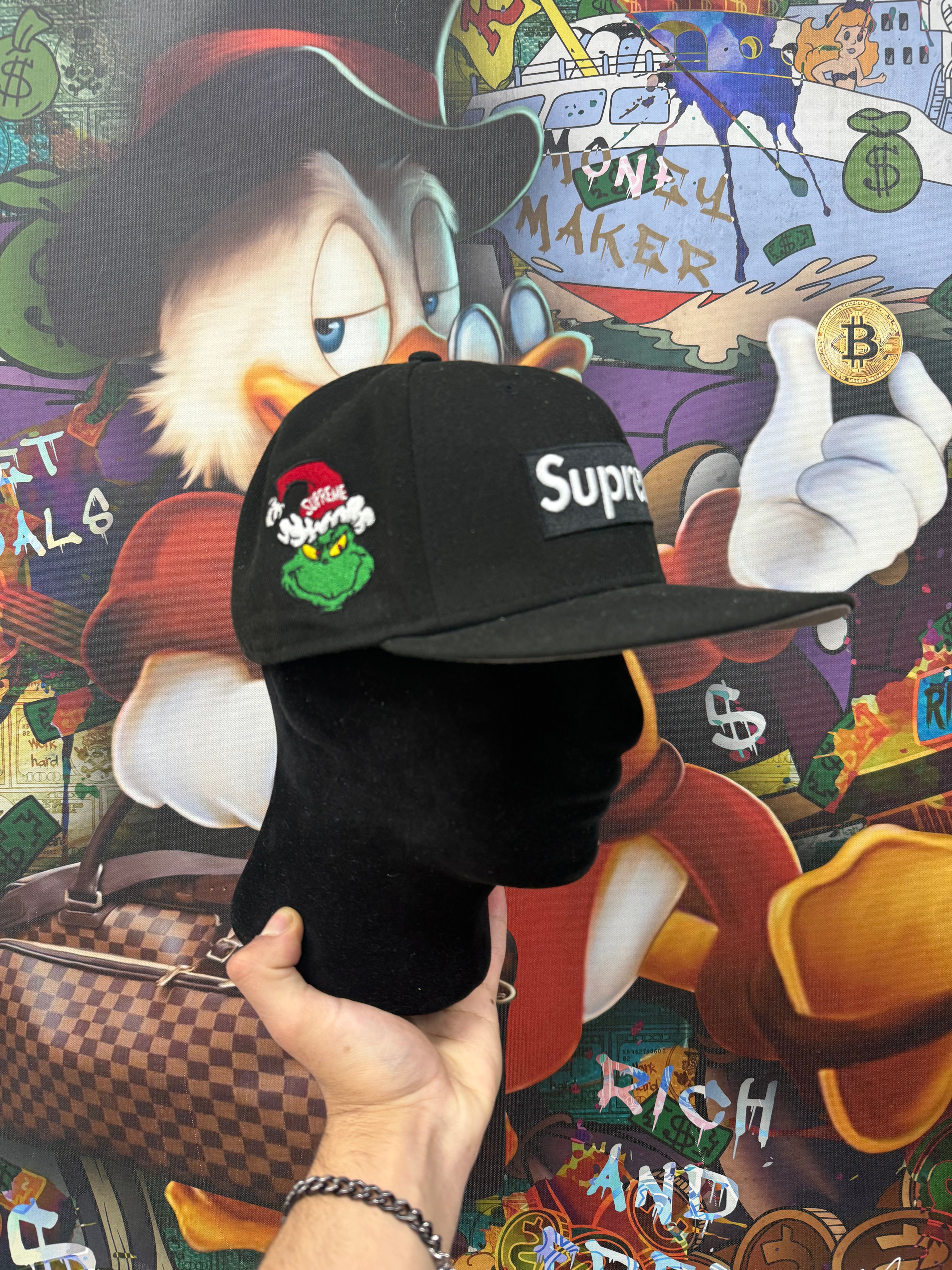 Supreme Black Box Logo Hat