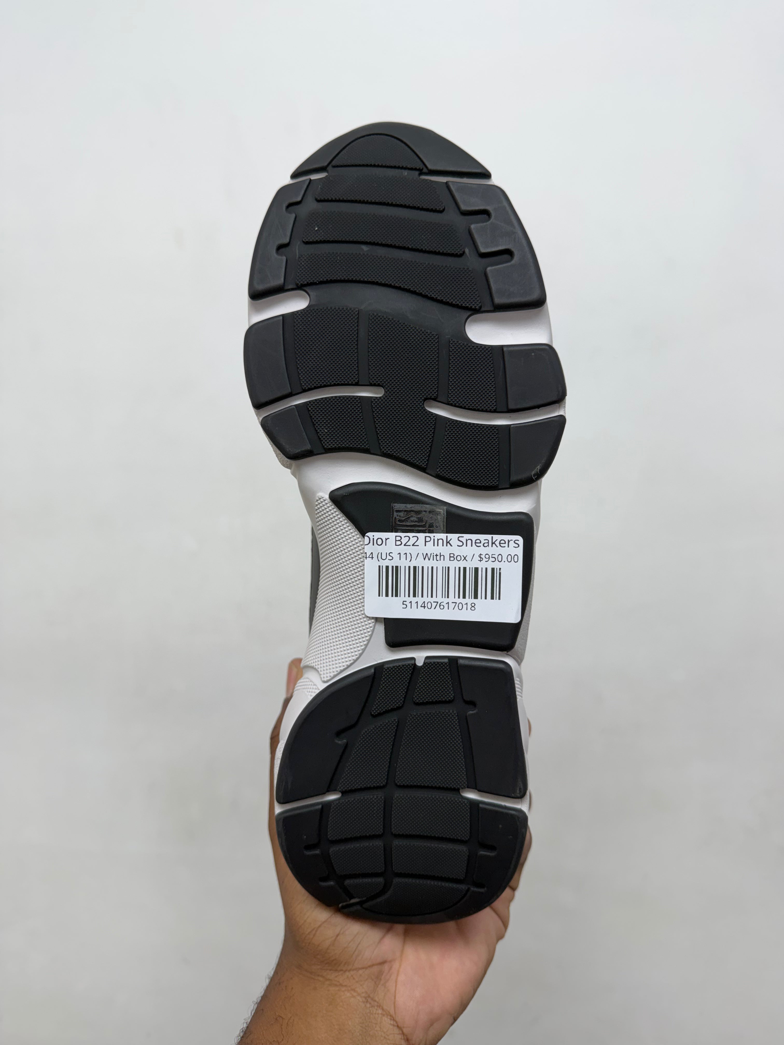 Dior B22 Pink Sneakers