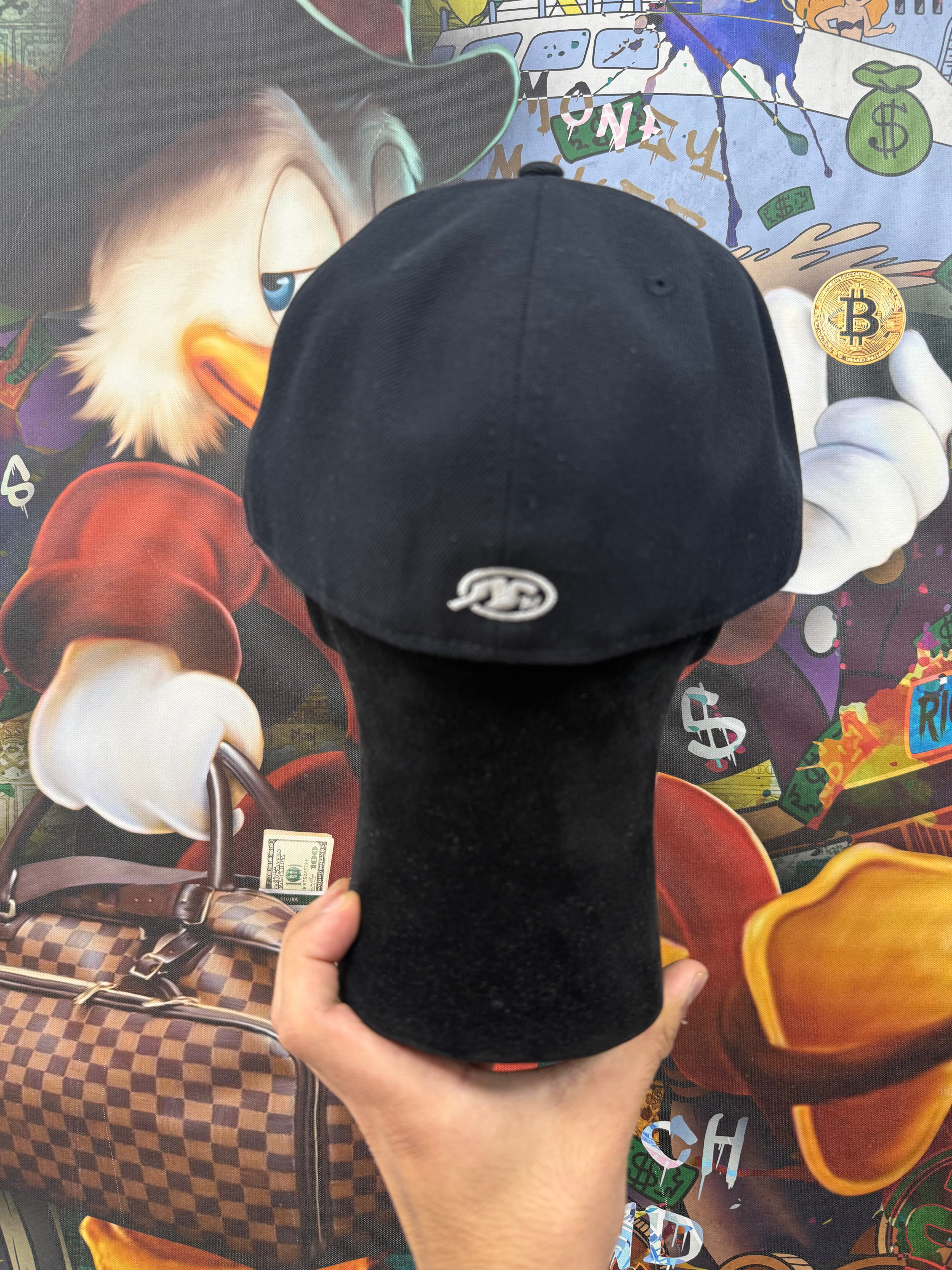 BAPE Navy White ABA Hat