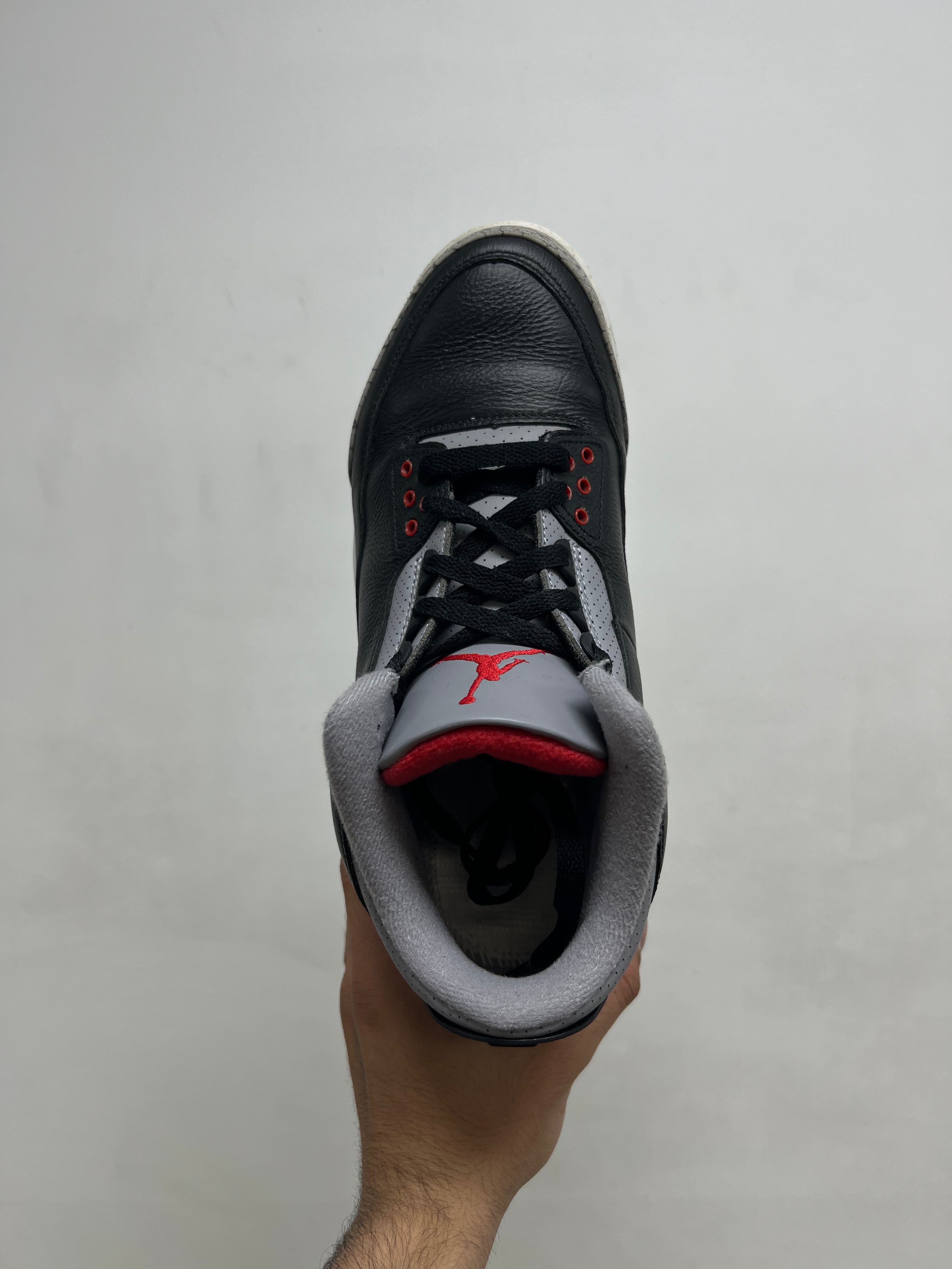 Jordan 3 Black Cement Sneakers
