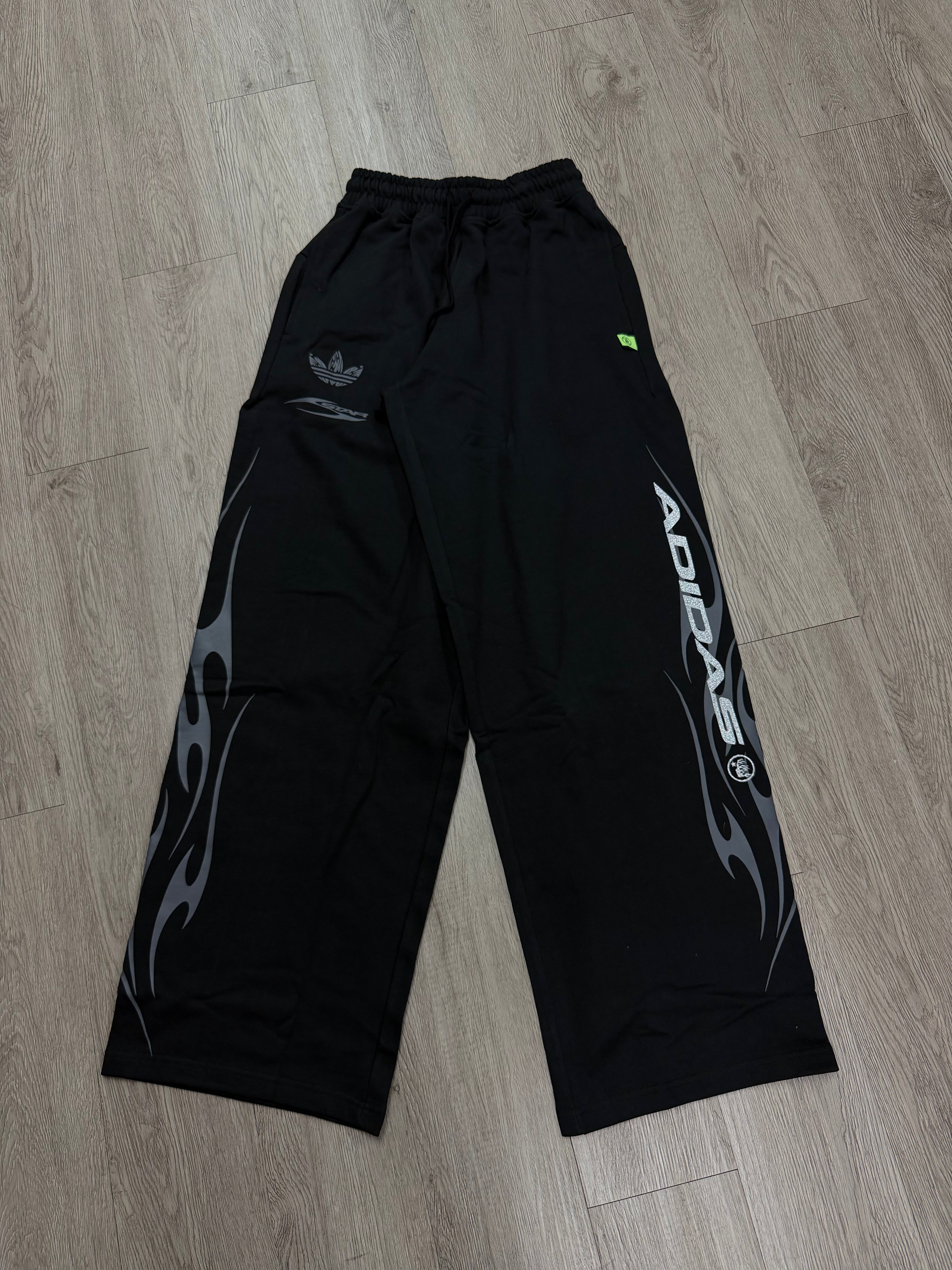 Hellstar x Adidas Black Flames Sweats