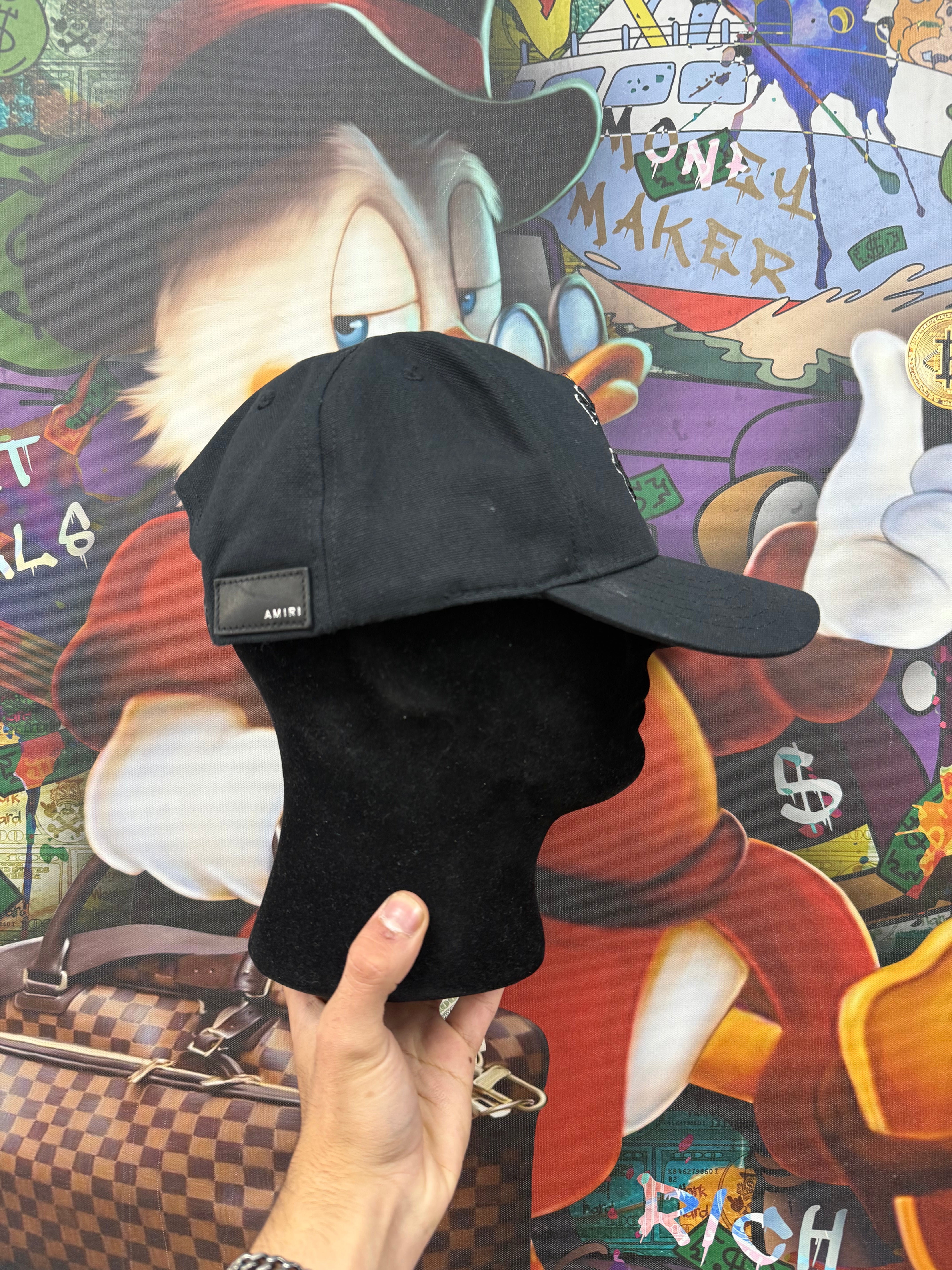 Amiri Black Preemo Hat