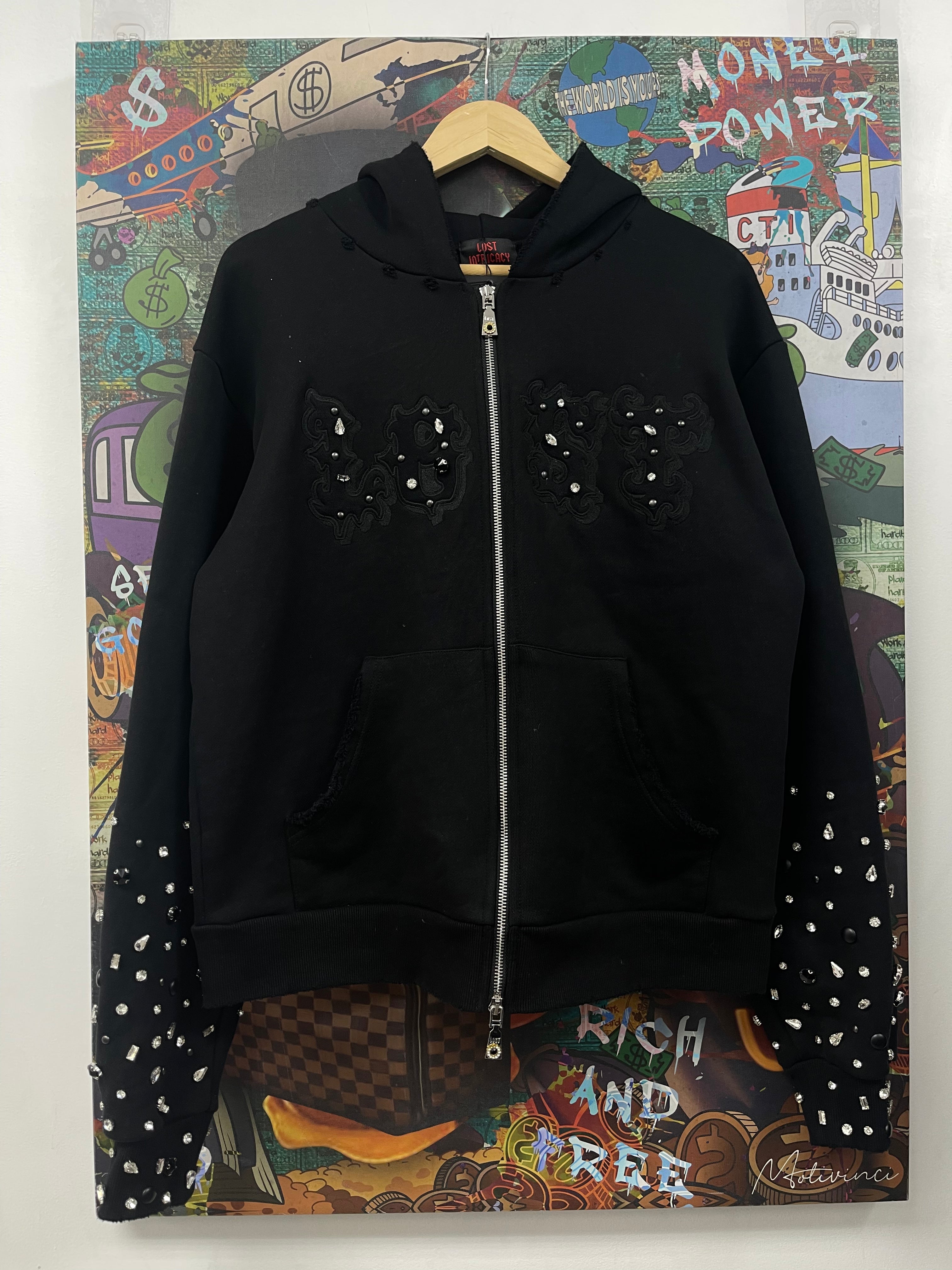 Lost Intricacy Black Patch 2.0 Zip Up