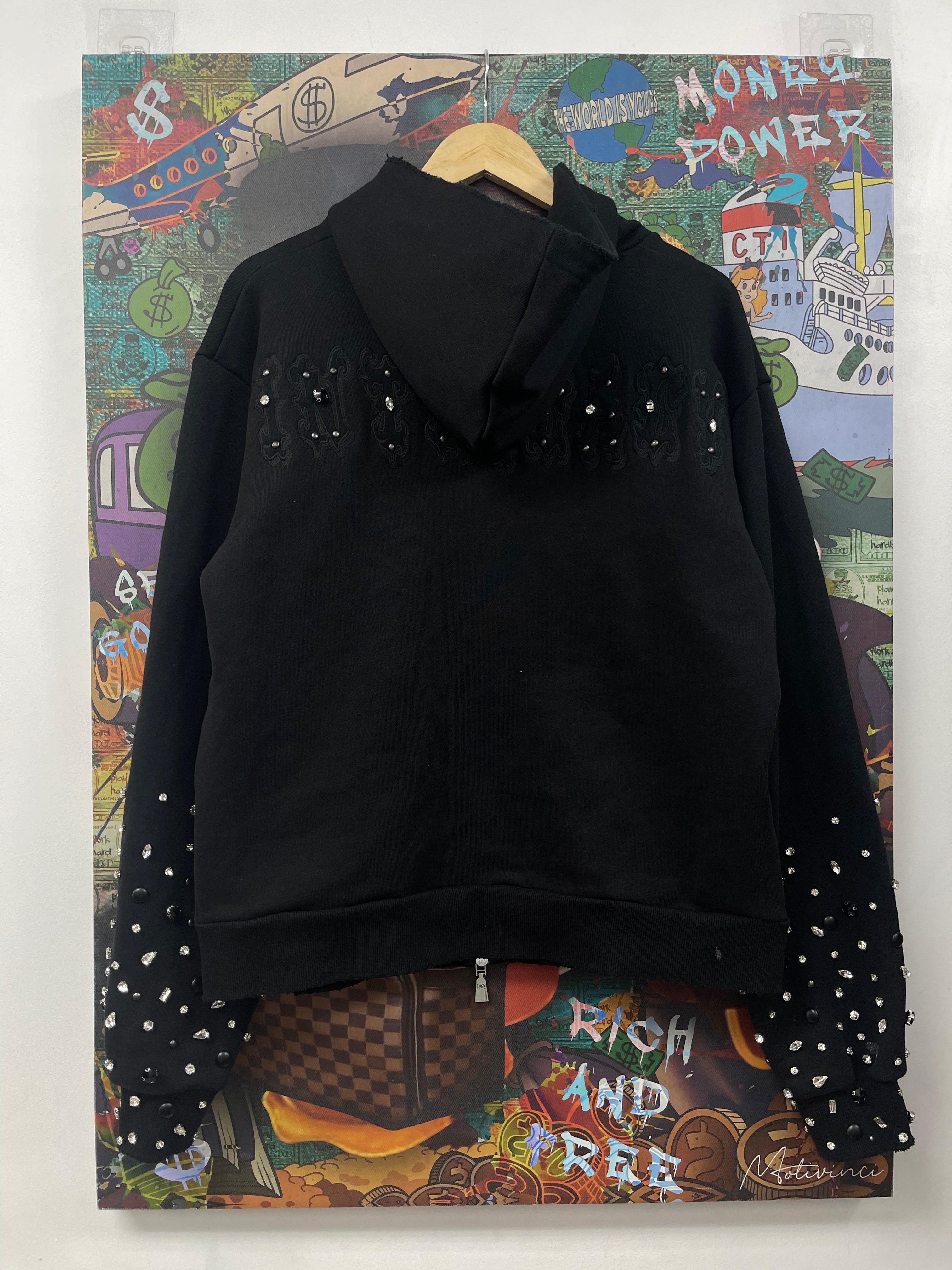 Lost Intricacy Black Patch 2.0 Zip Up