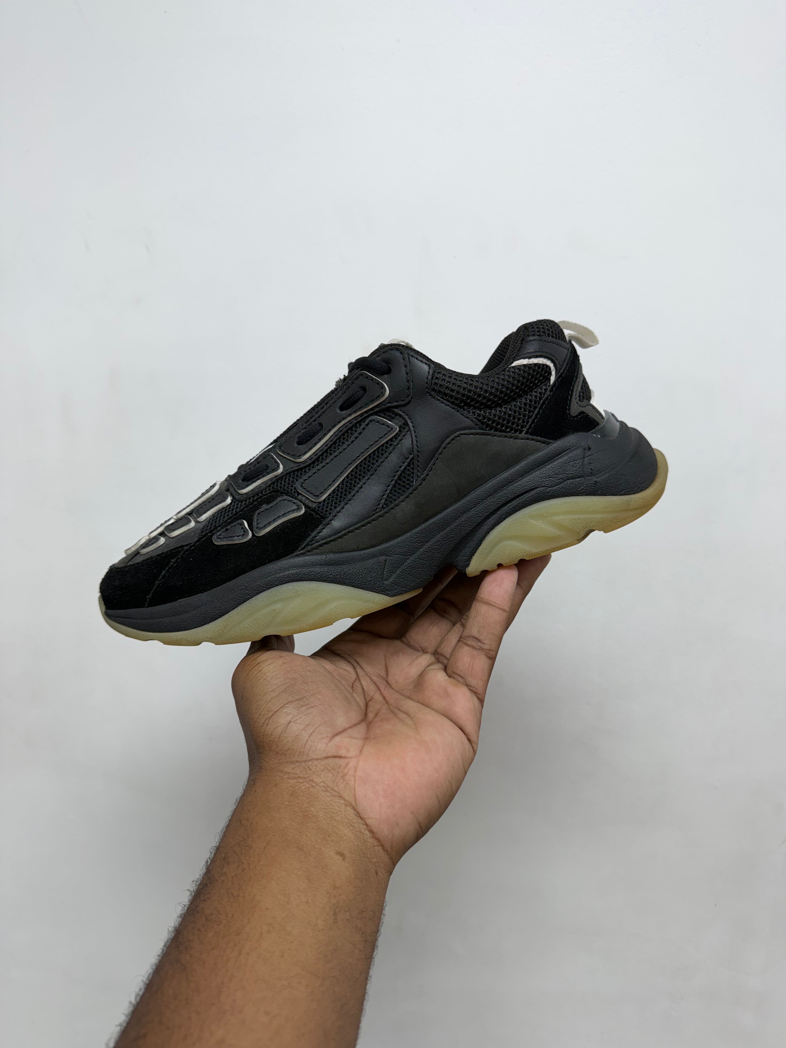 Amiri Black Bone Runner Sneakers