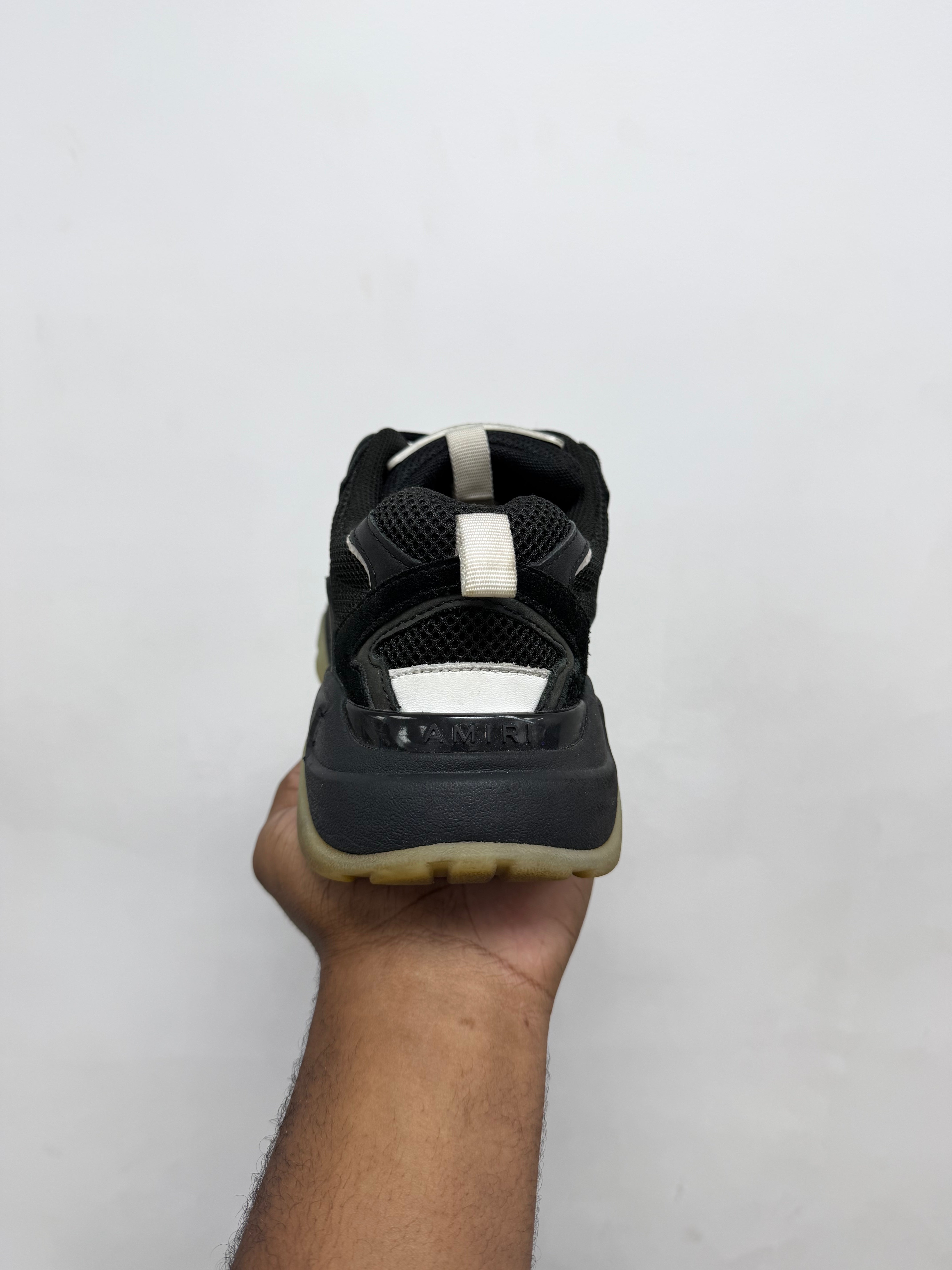 Amiri Black Bone Runner Sneakers