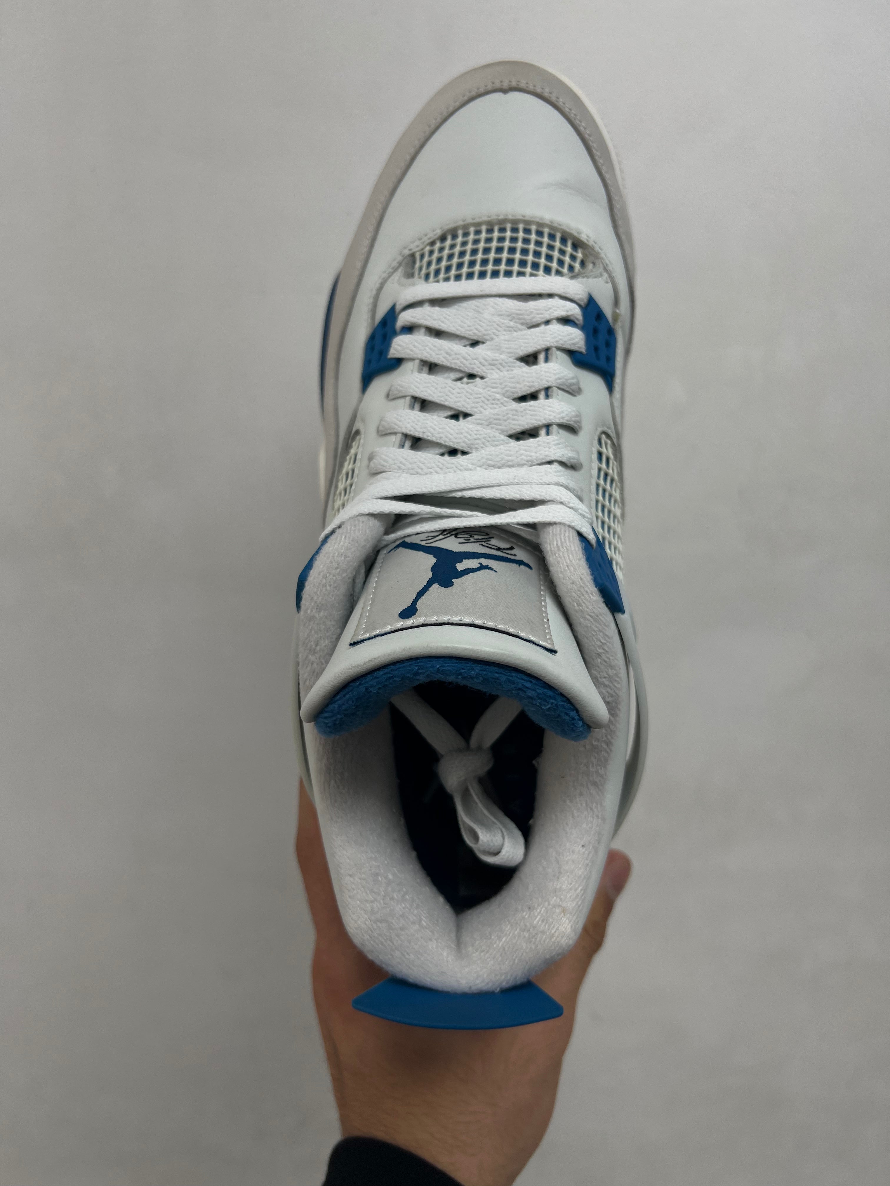 Jordan 4 Military Blue Sneakers
