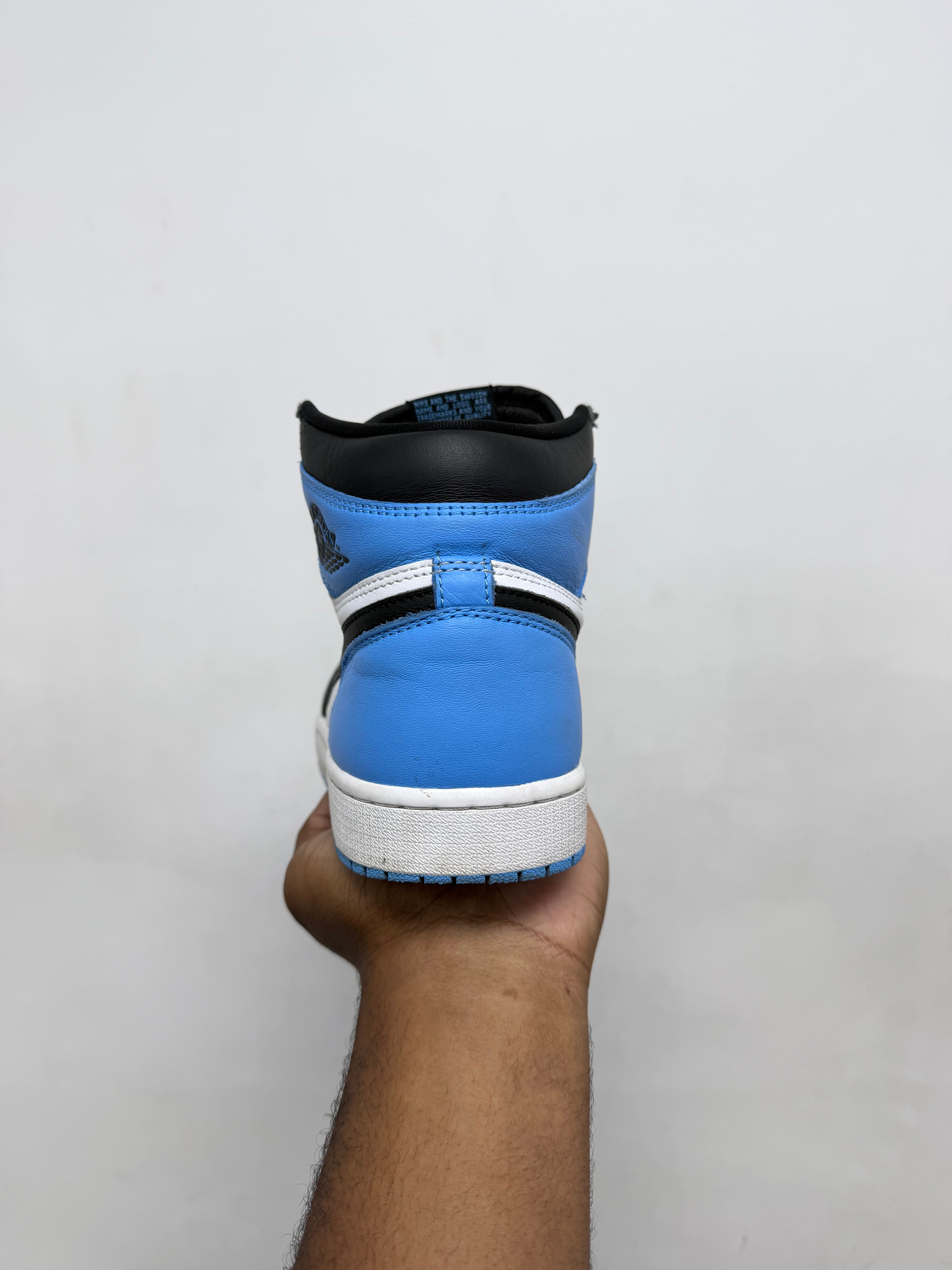 Jordan 1 UNC Toe Sneakers
