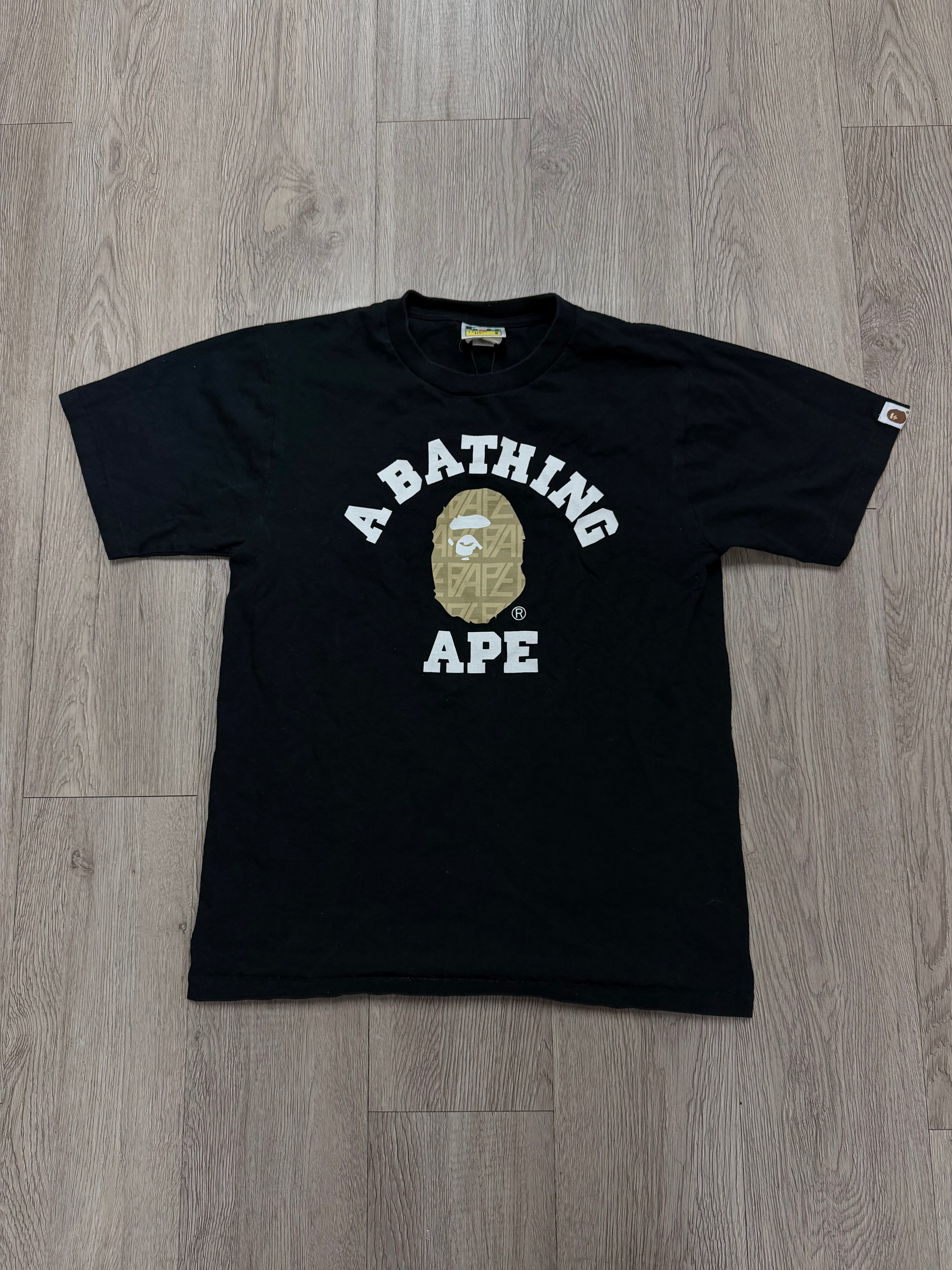 BAPE Black APE Head Beige Tee