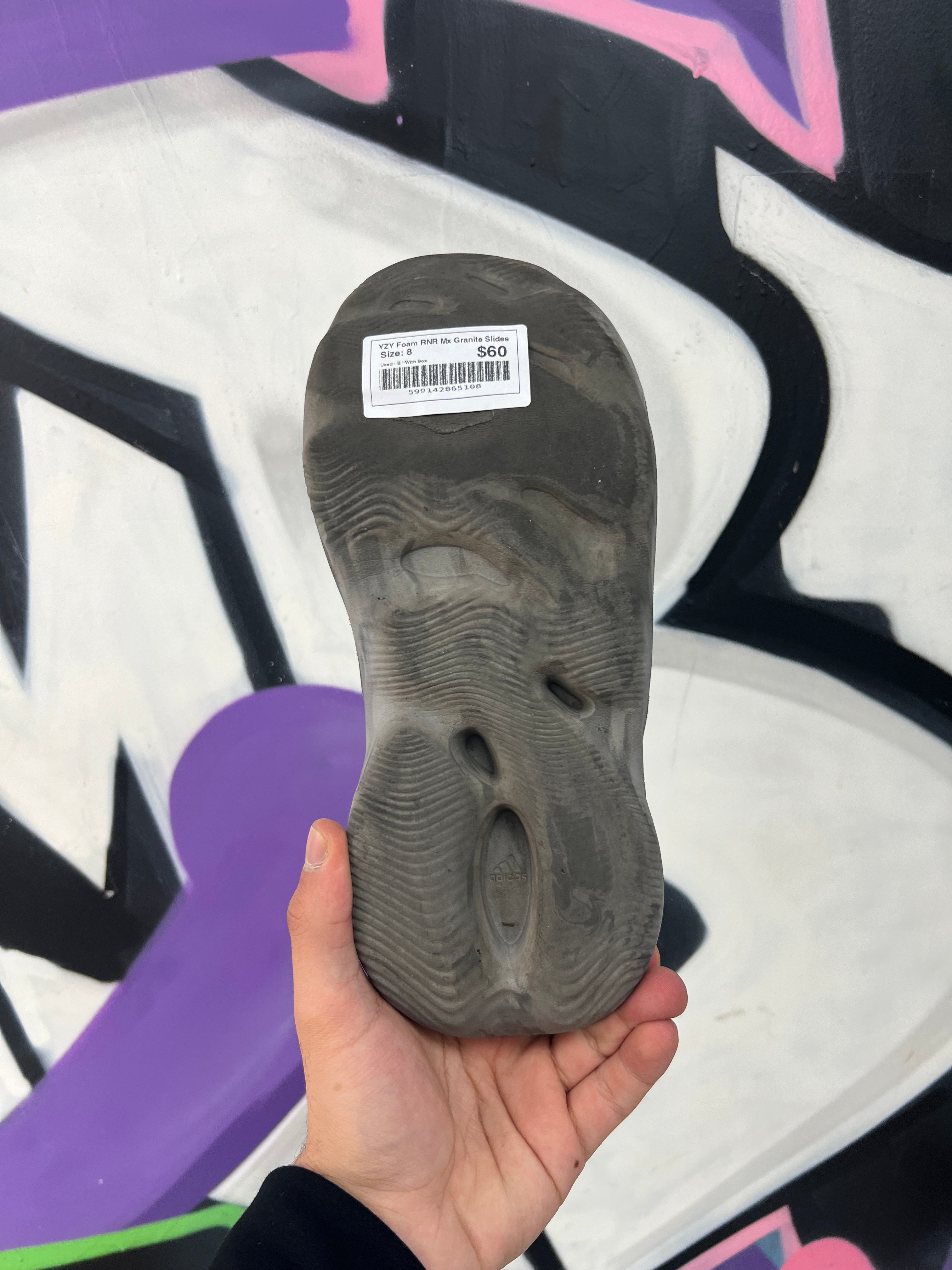 YZY Foam RNR Mx Granite Slides