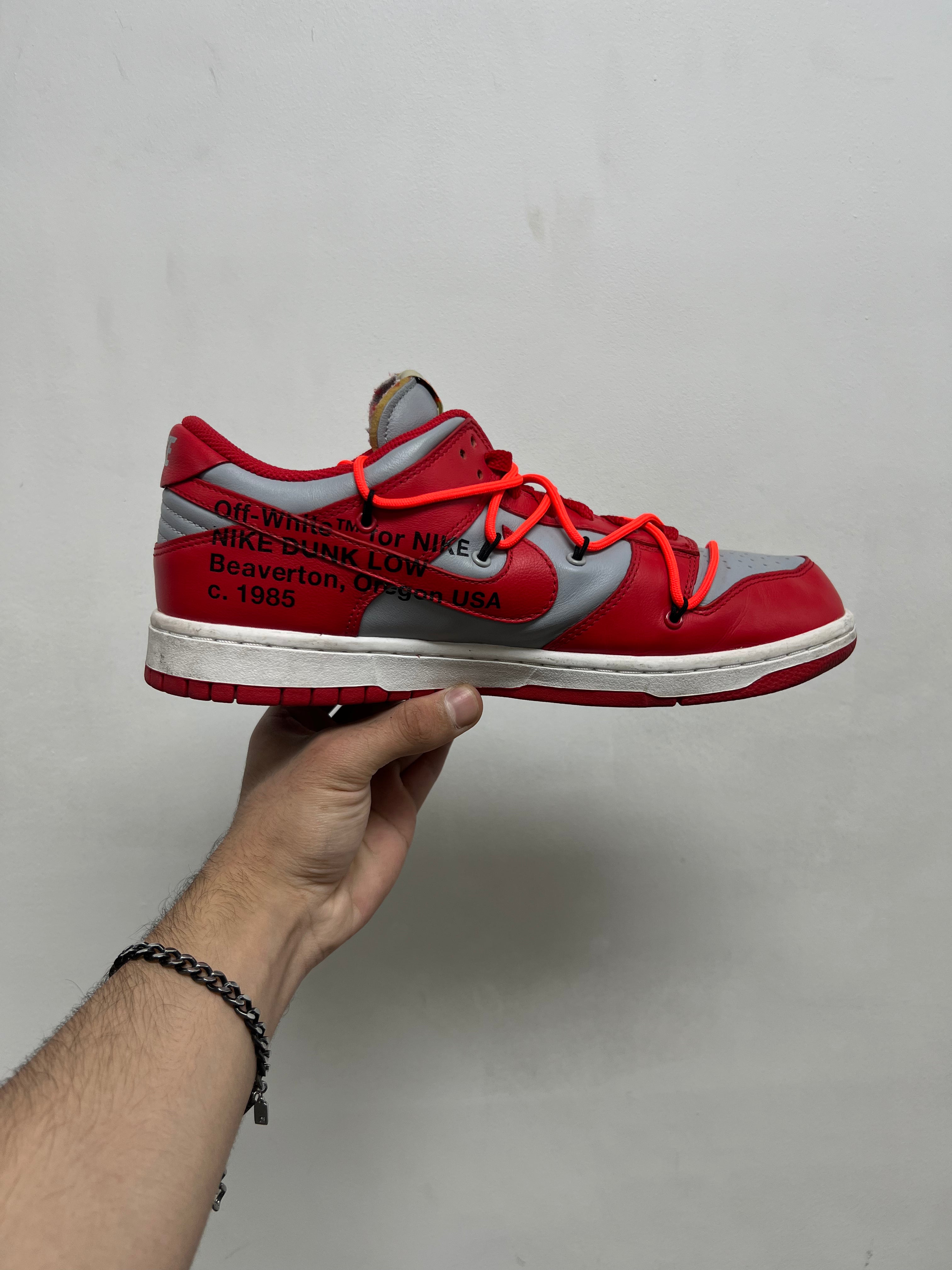Nike Off White Dunk Low UNLV Sneakers