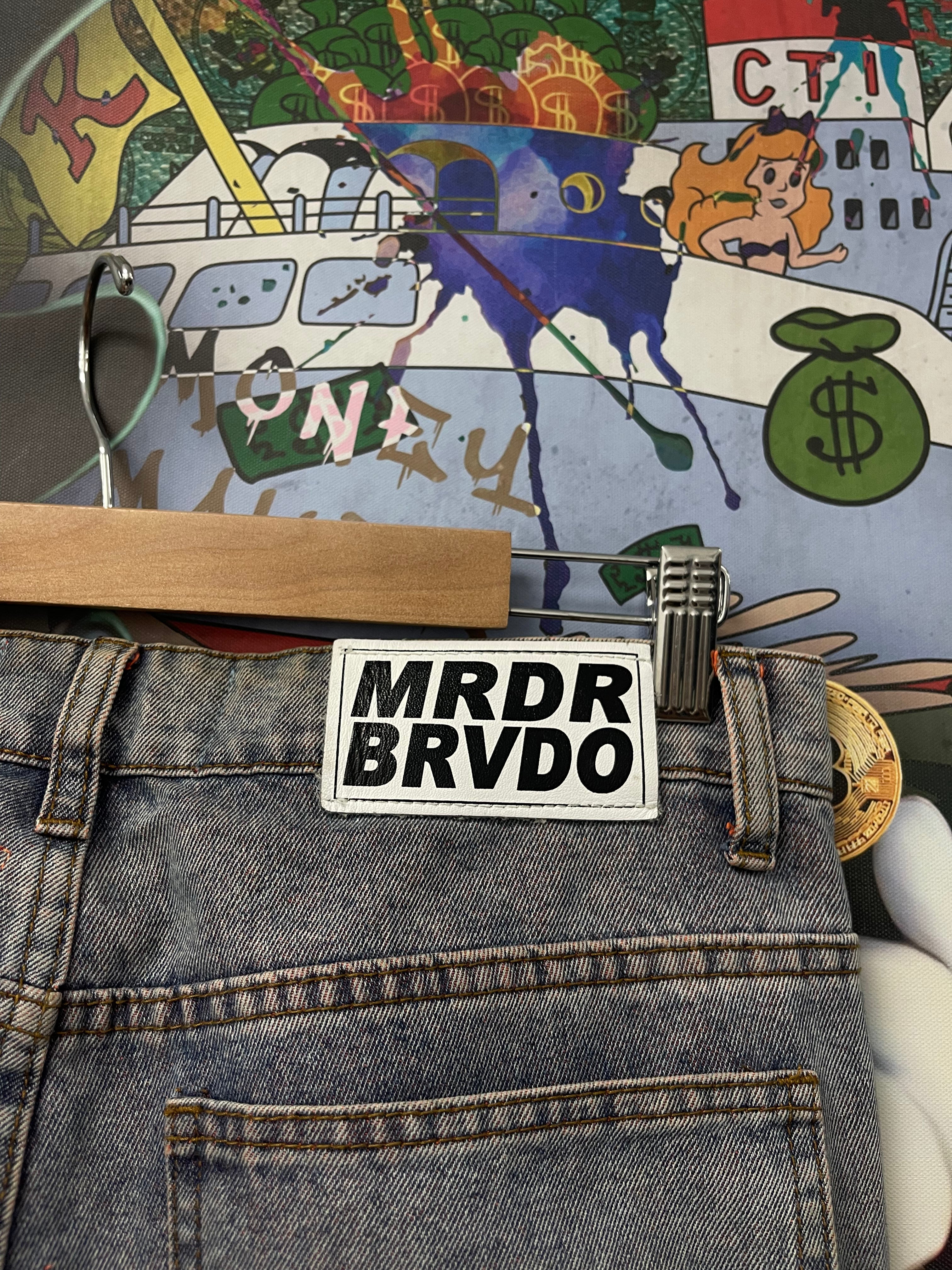 WDW Orange Jesus Denim Light Wash Used