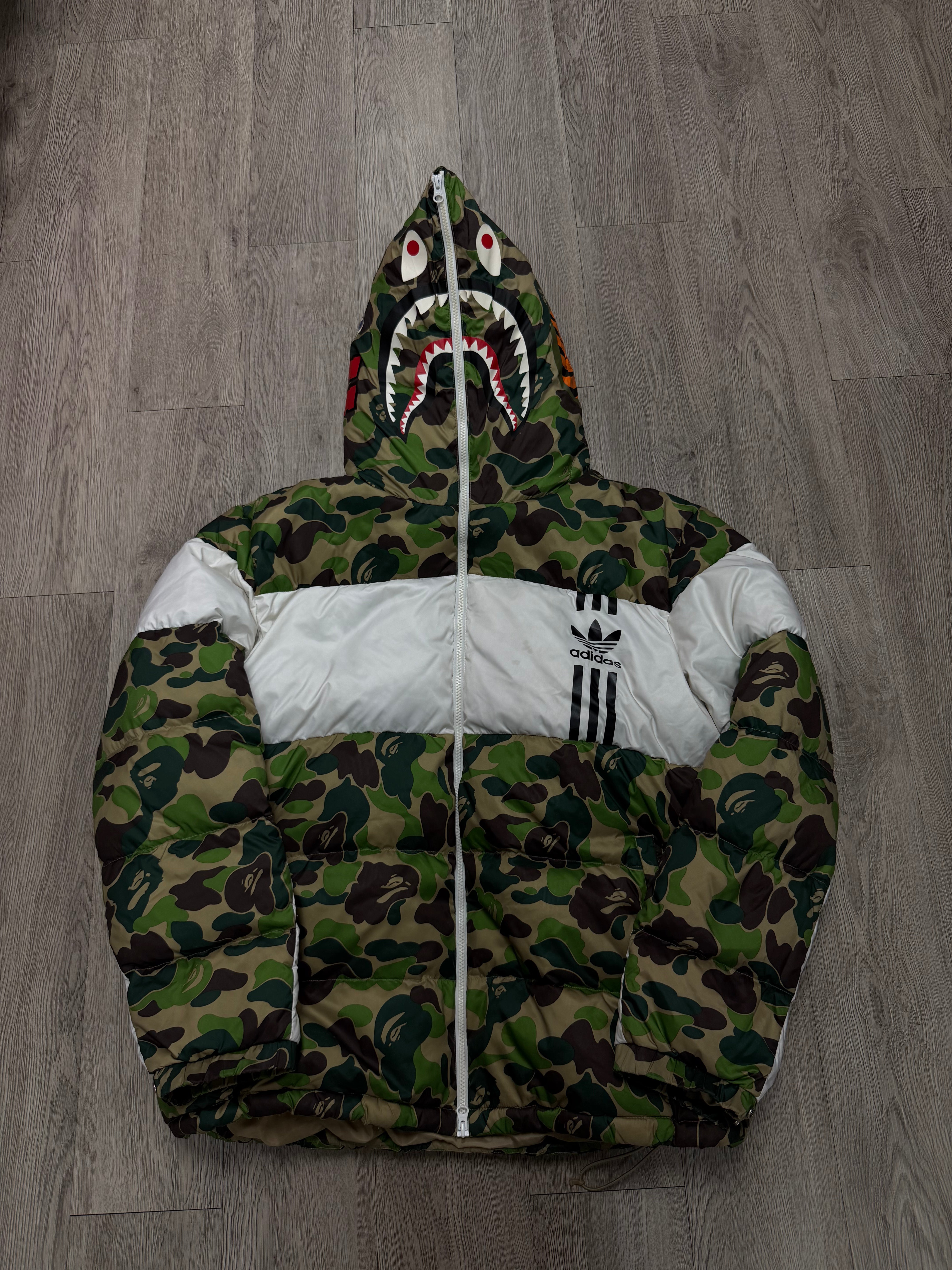 Bape Adidas Jacket  size:XL Used